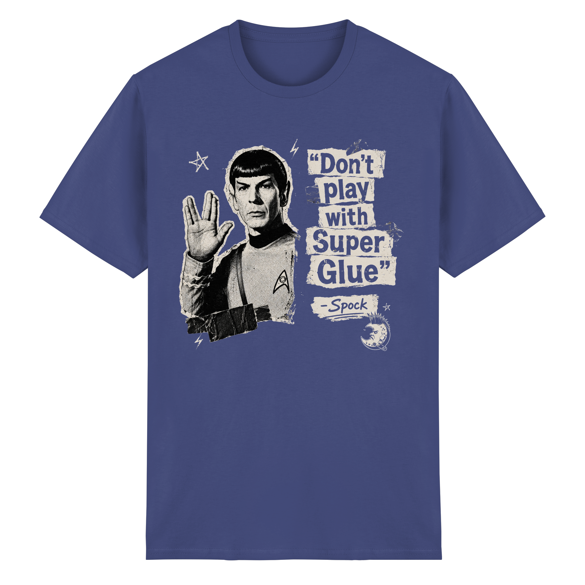 DON'T PLAY WITH SUPER GLUE - Heavy Cotton T-Shirt
