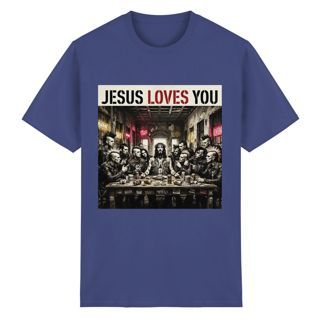 JESUS LOVES YOU - Heavy Cotton T-Shirt