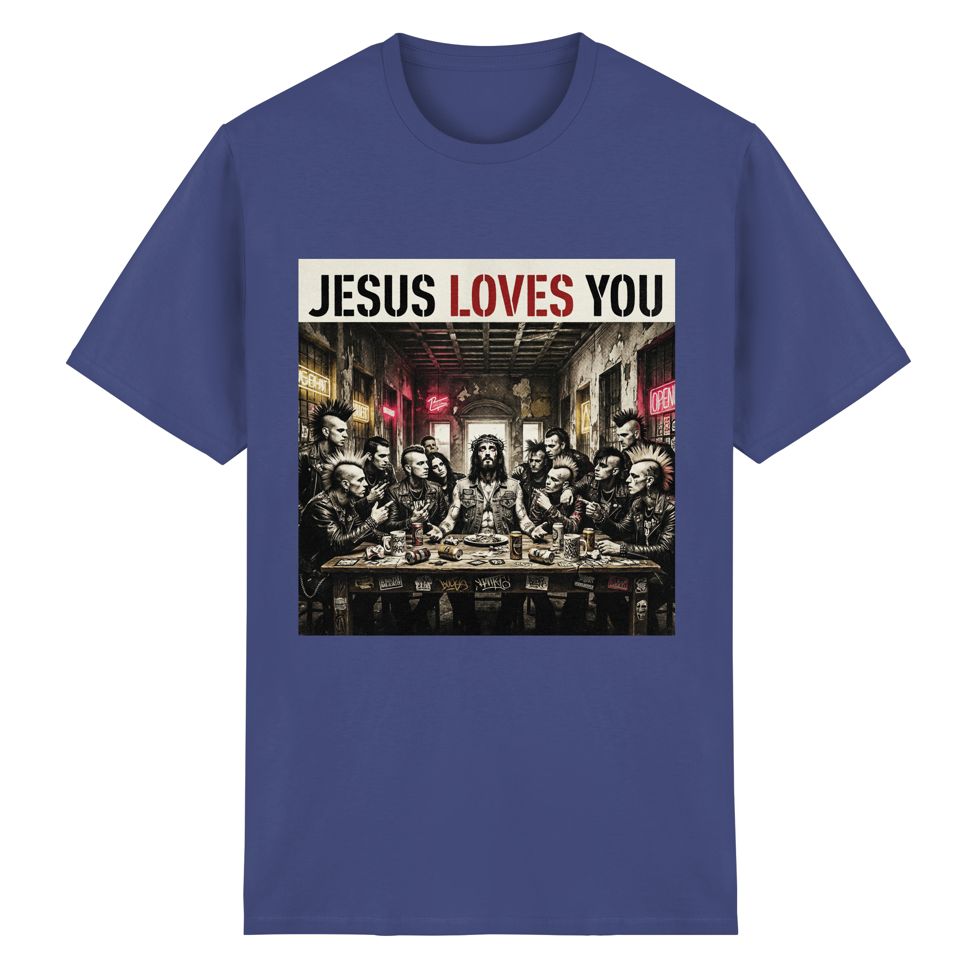 JESUS LOVES YOU - Heavy Cotton T-Shirt