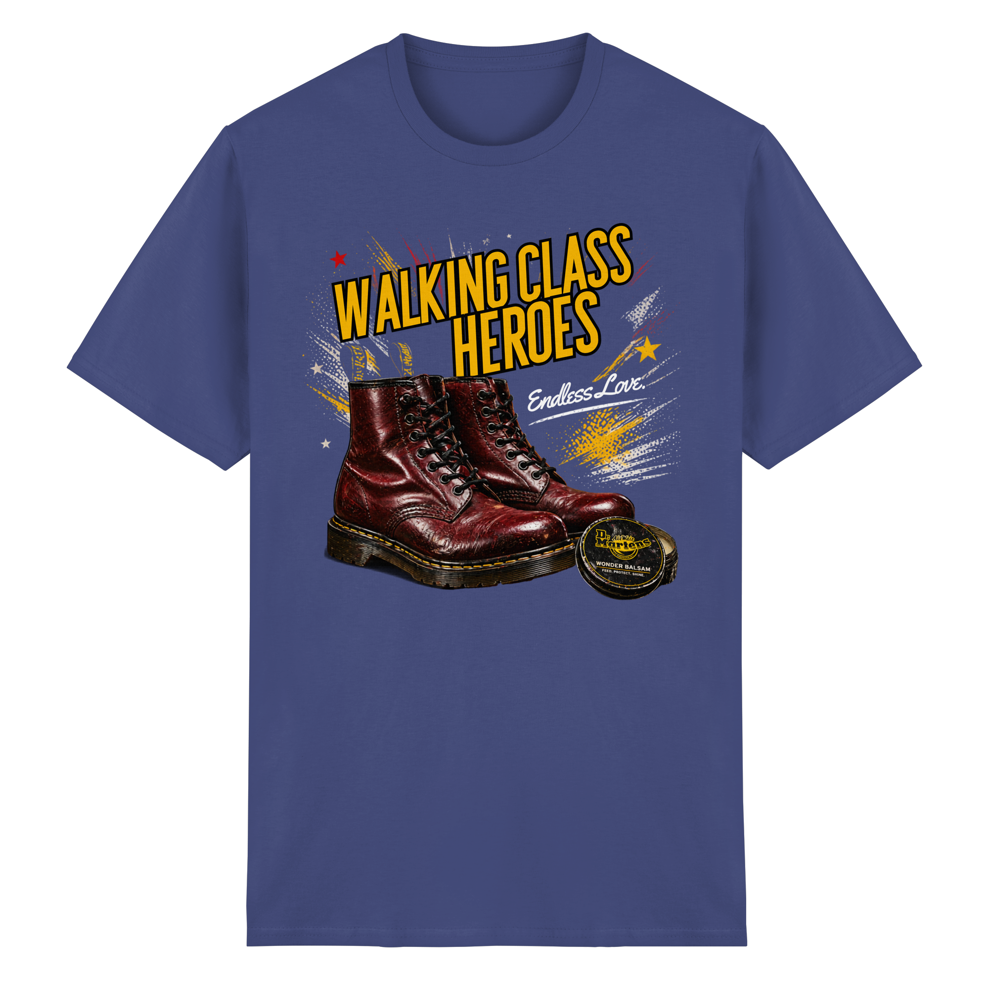 WONDER BALM & IRON SOULS - Heavy Cotton T-Shirt