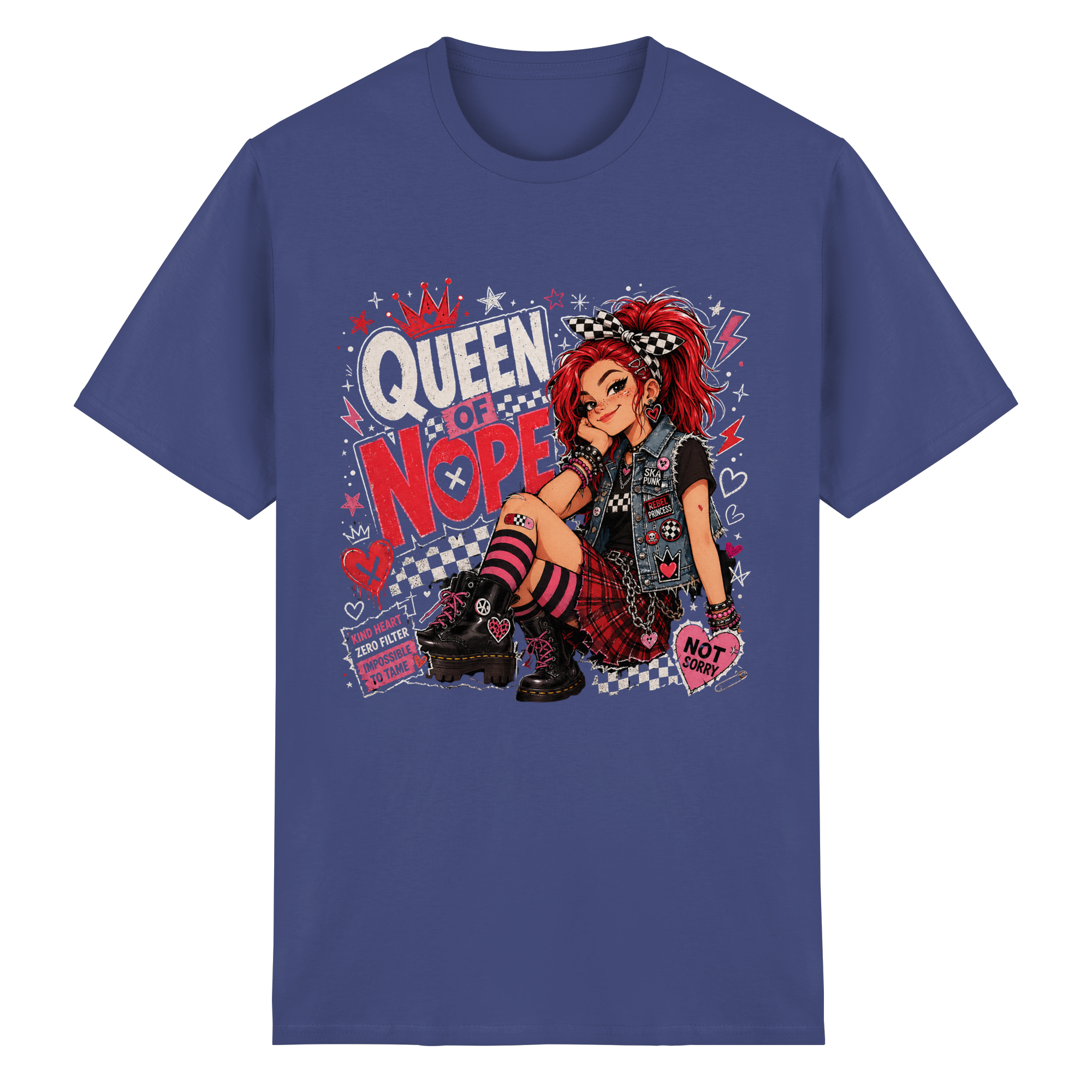 QUEEN OF NOPE - Heavy Cotton T-Shirt