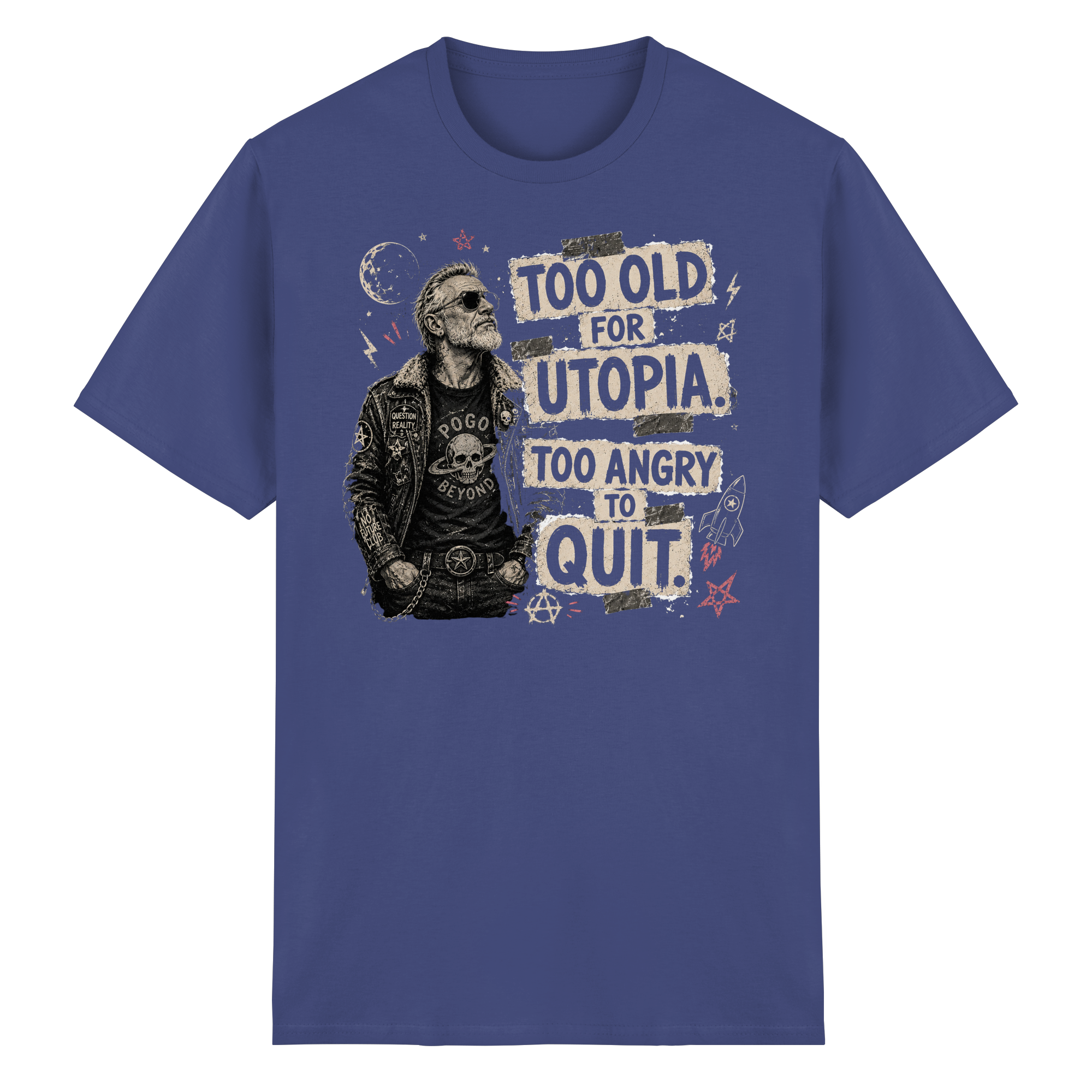 TOO OLD FOR UTOPIA.