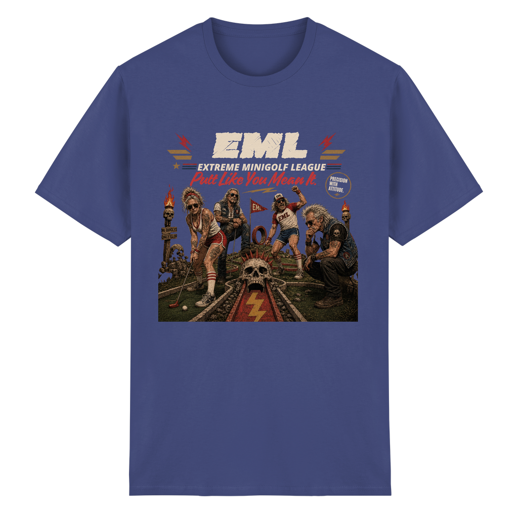EXTREME MINIGOLF LEAGUE - Heavy Cotton T-Shirt