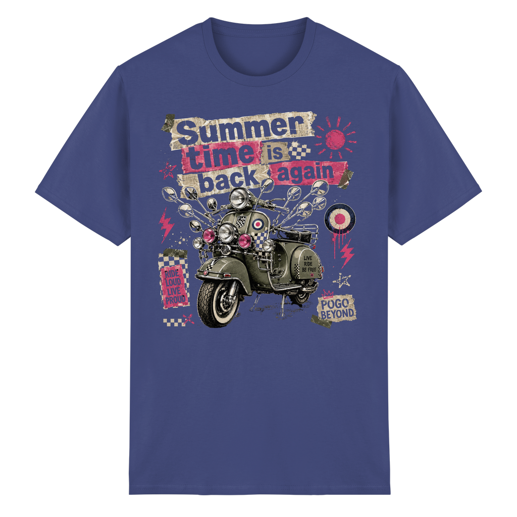 SUMMER TIME IS BACK AGAIN - Heavy Cotton T-Shirt