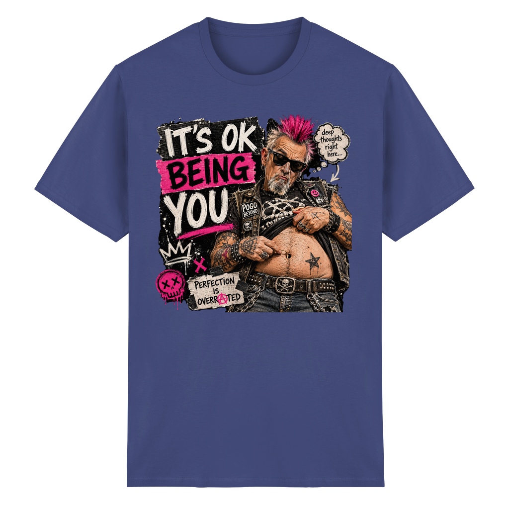 IT'S OK BEING YOU - Heavy Cotton T-Shirt