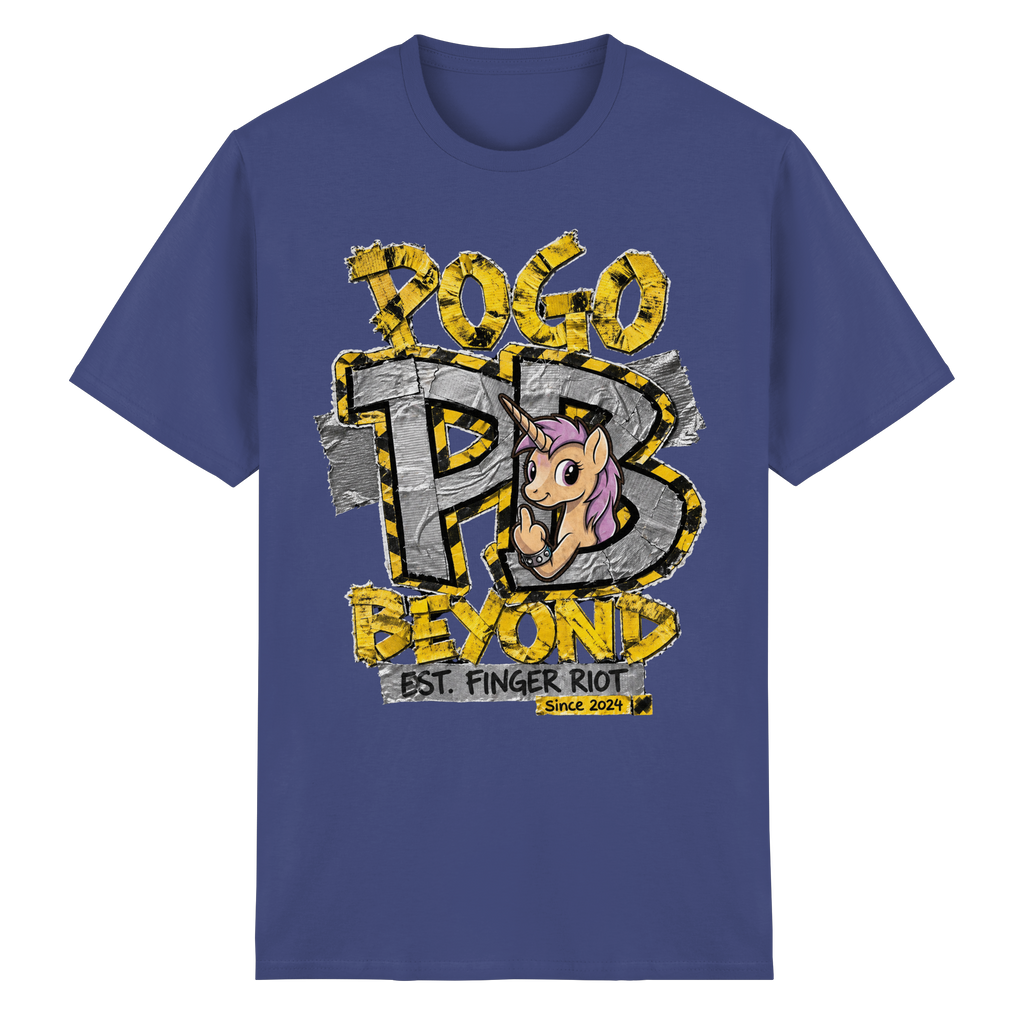 POGO BEYOND Yellow - Heavy Cotton T-Shirt