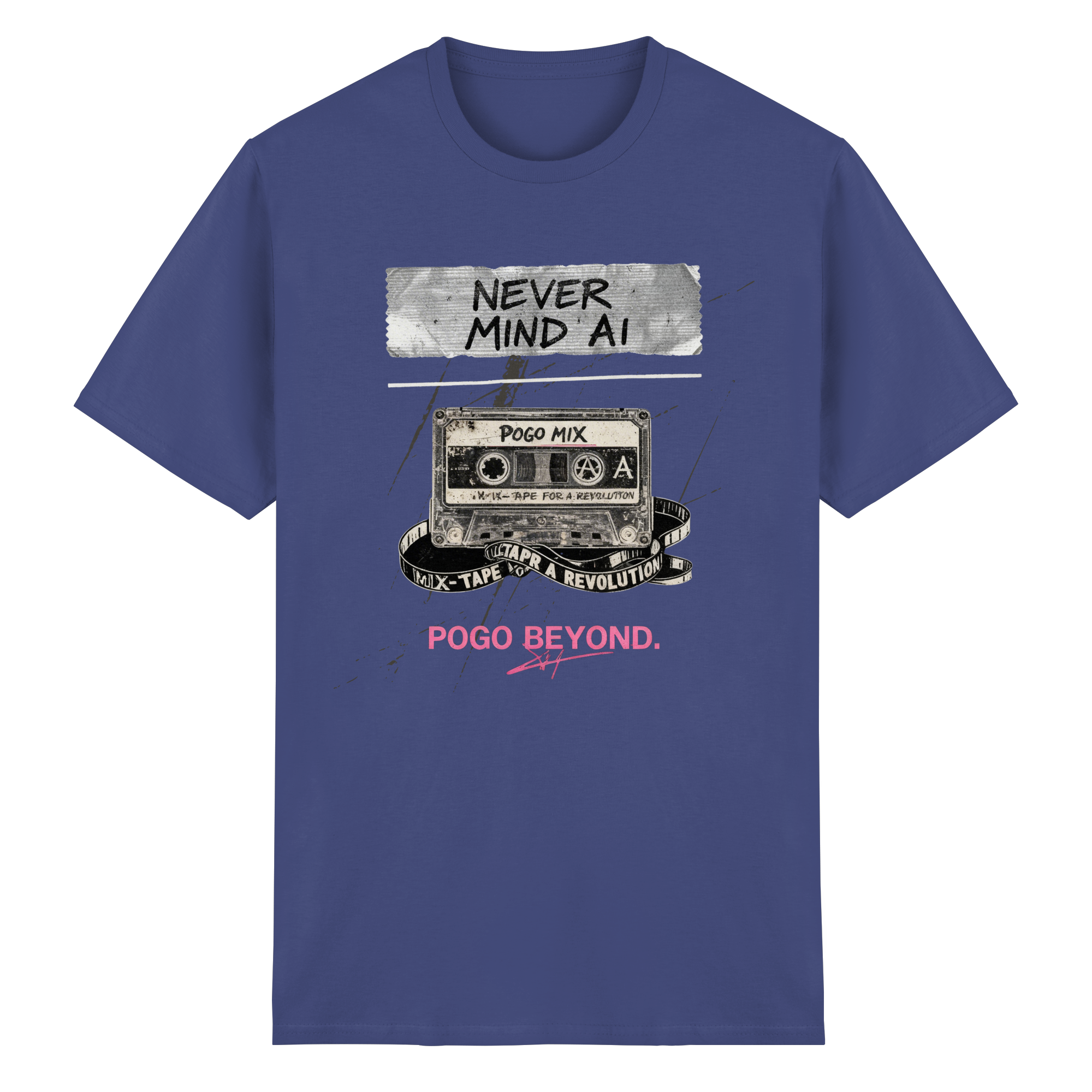 NEVER MIND AI - Heavy Cotton T-Shirt