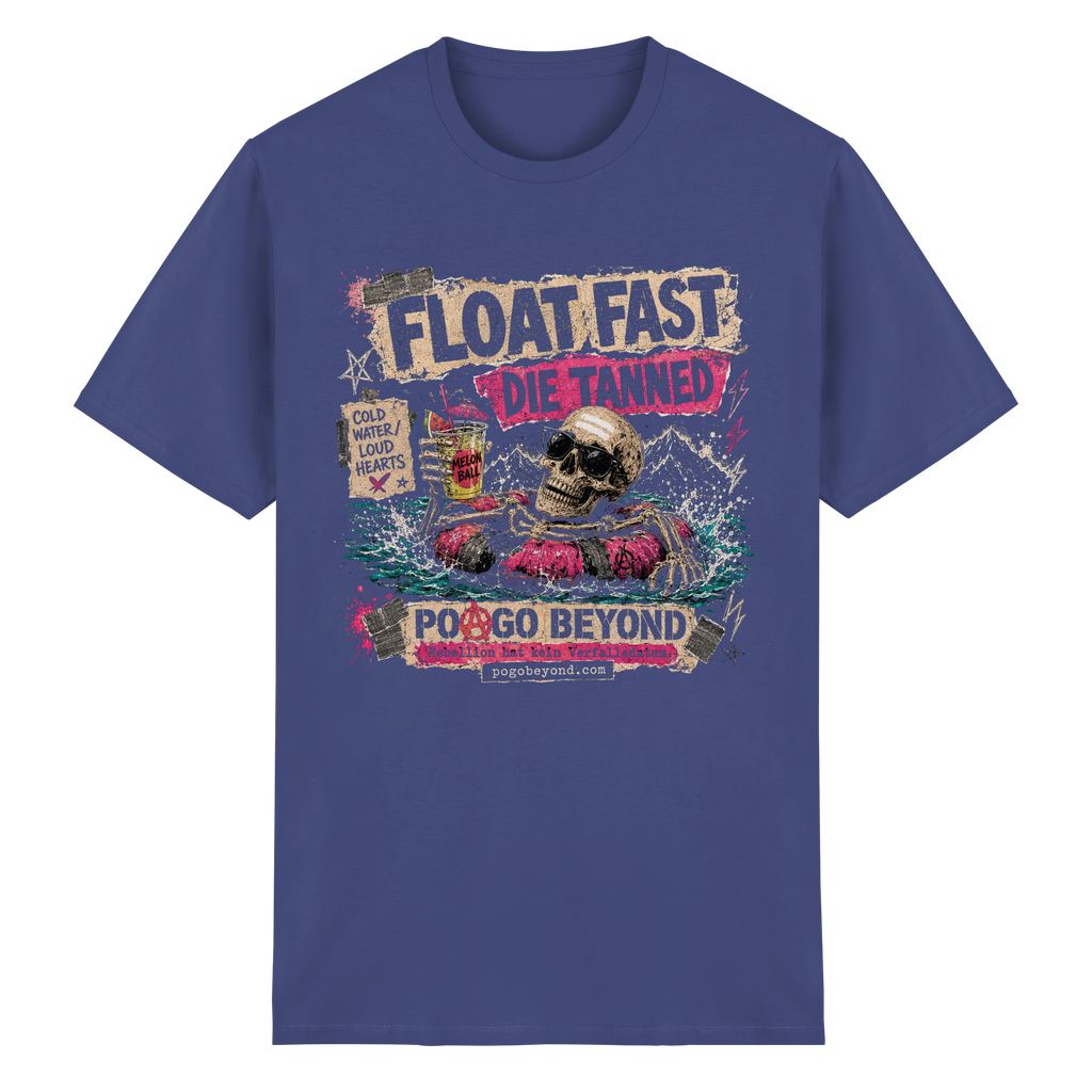 Float Fast Die Tanned – Punk Festival Tanktop - Heavy Cotton T-Shirt