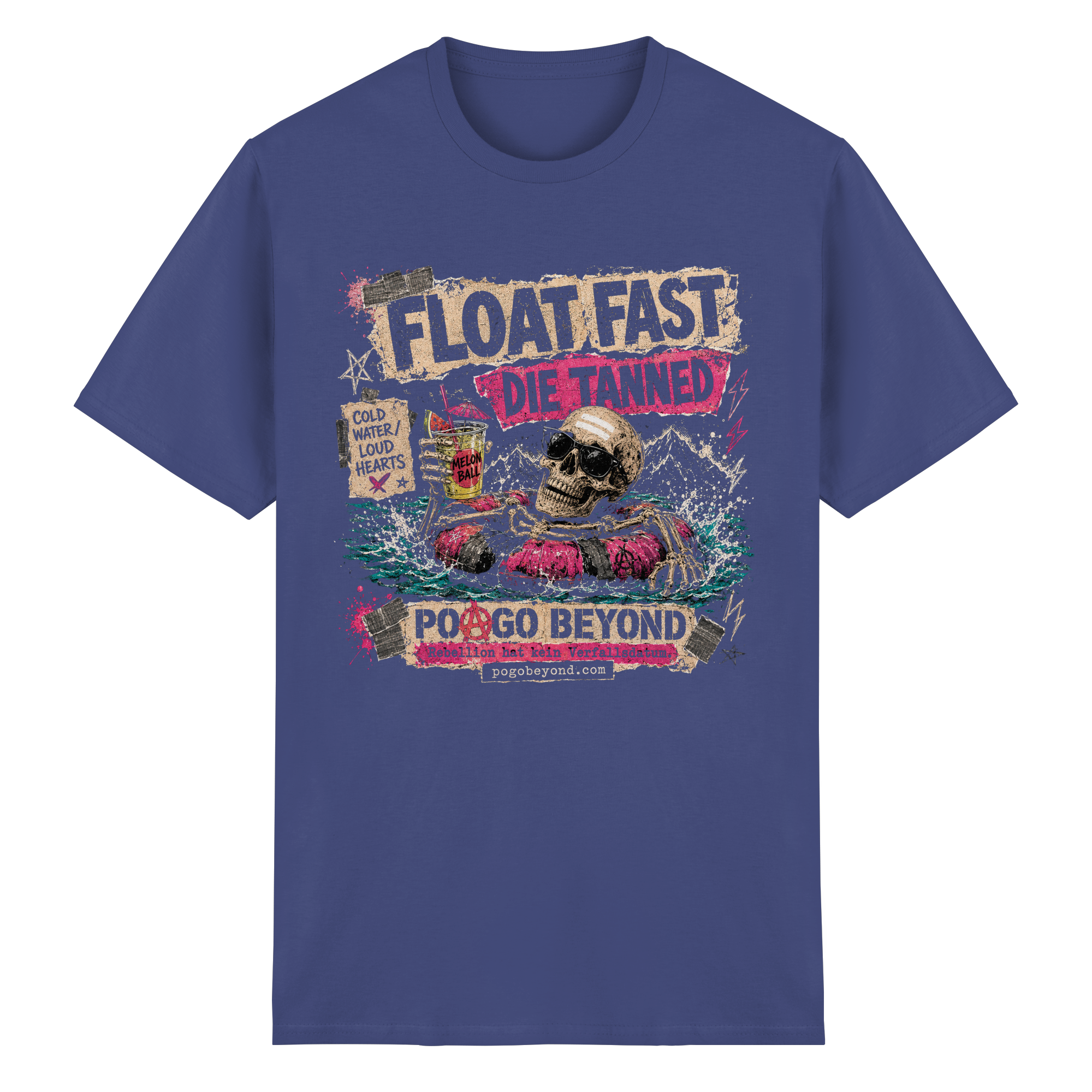 Float Fast Die Tanned – Punk Festival Tanktop - Heavy Cotton T-Shirt