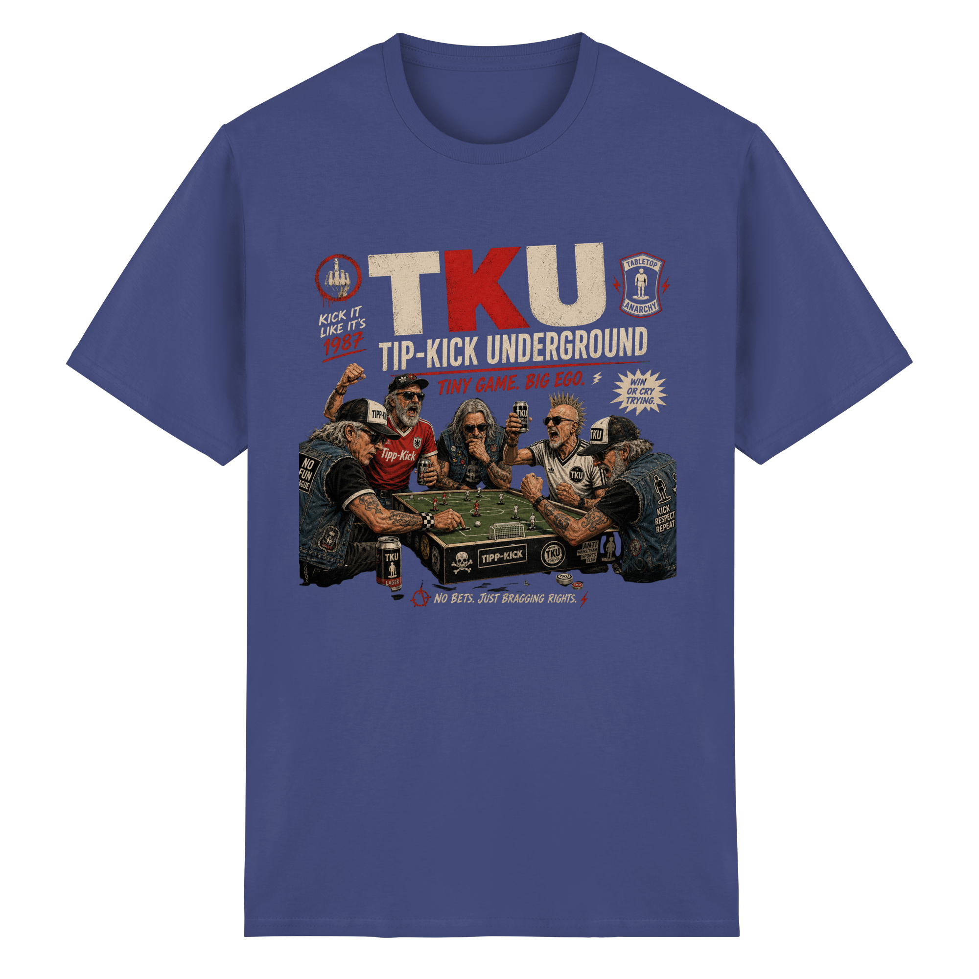TIP KICK UNDERGROUND - Heavy Cotton T-Shirt