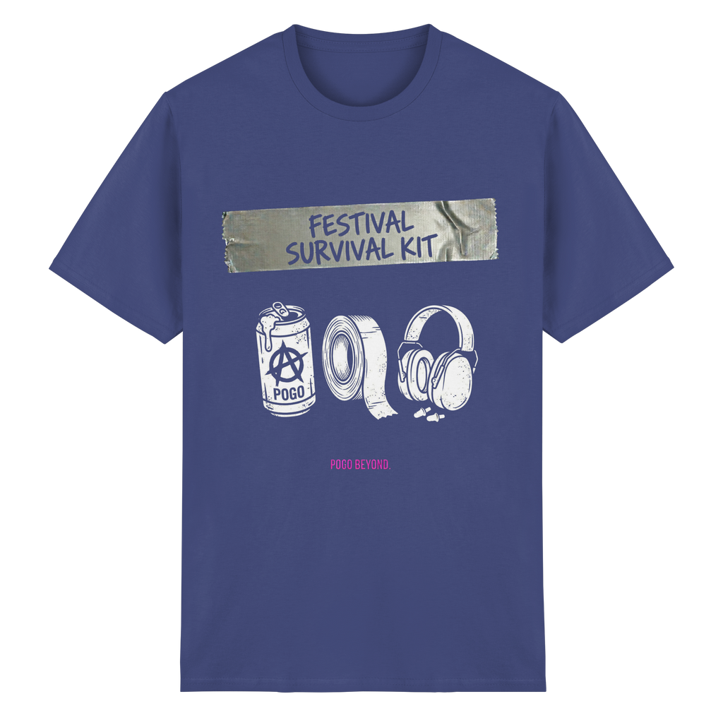 FESTIVAL SURVIVAL - Heavy Cotton T-Shirt