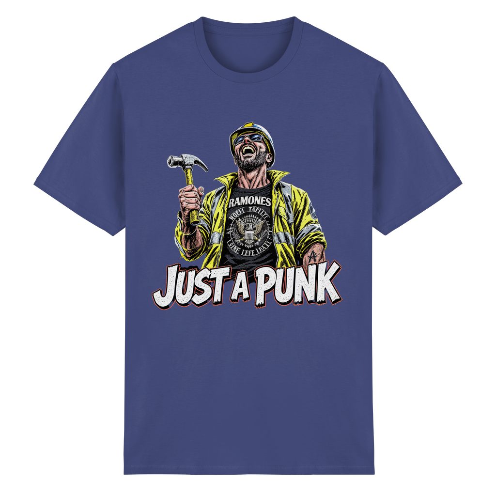 JUST A PUNK - Heavy Cotton T-Shirt