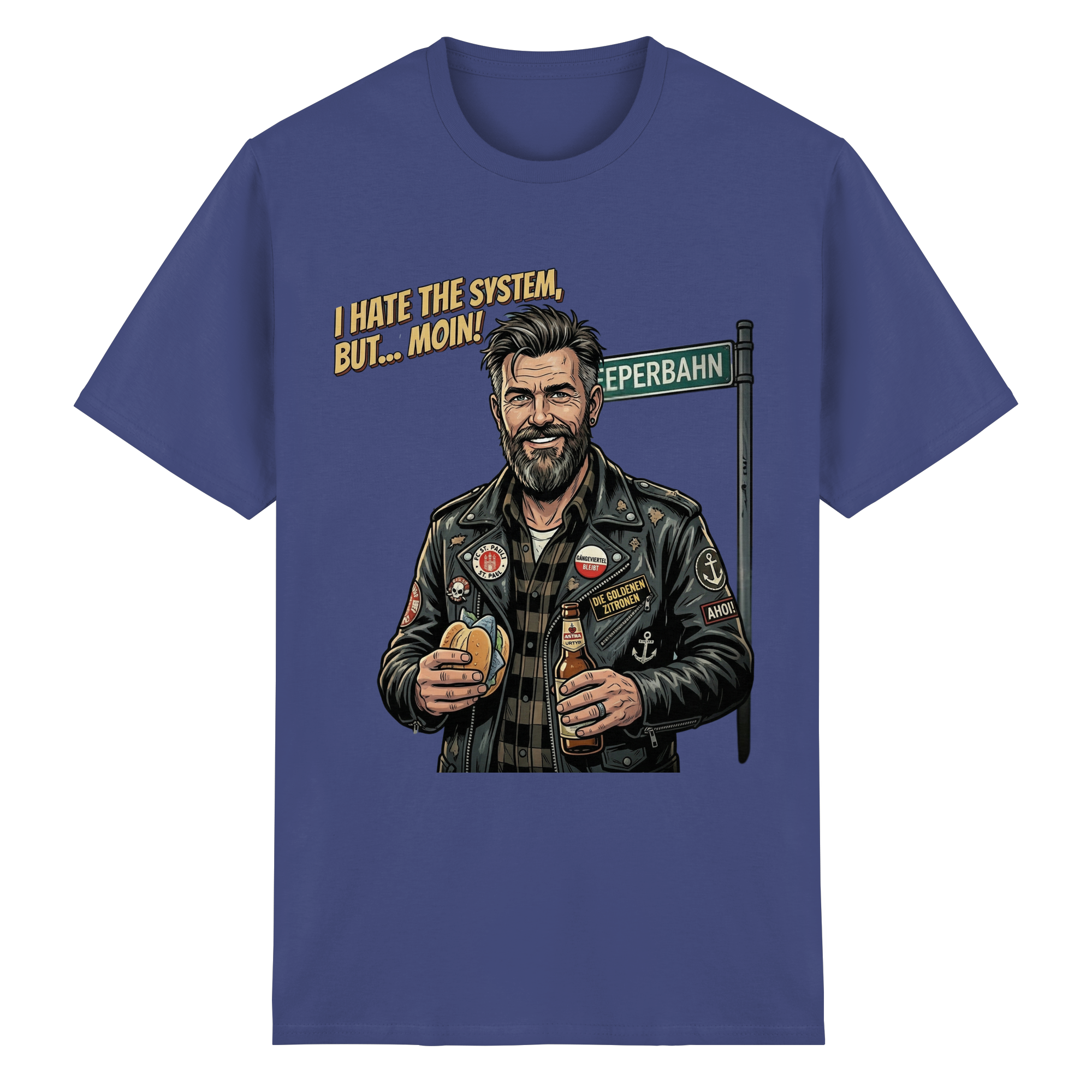HAMBURG PUNK - MOIN - Heavy Cotton T-Shirt
