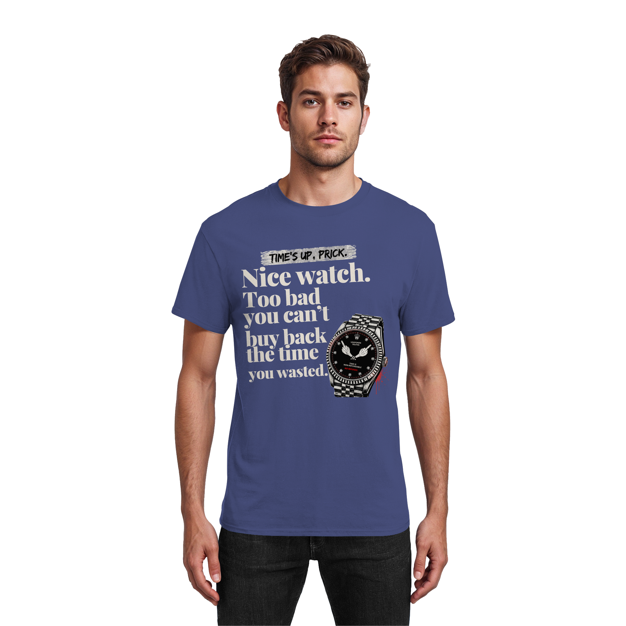 NICE WATCH, PRICK - Heavy Cotton T-Shirt