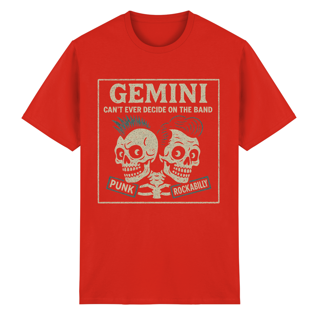 GEMINI PUNK - Heavy Cotton T-Shirt