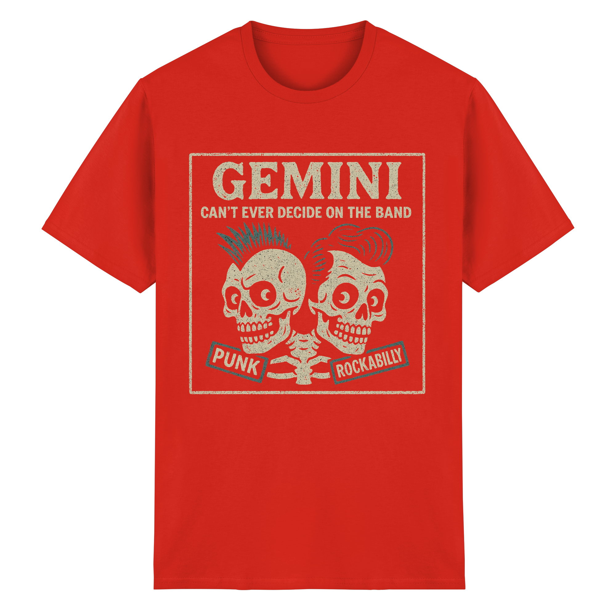 GEMINI PUNK - Heavy Cotton T-Shirt