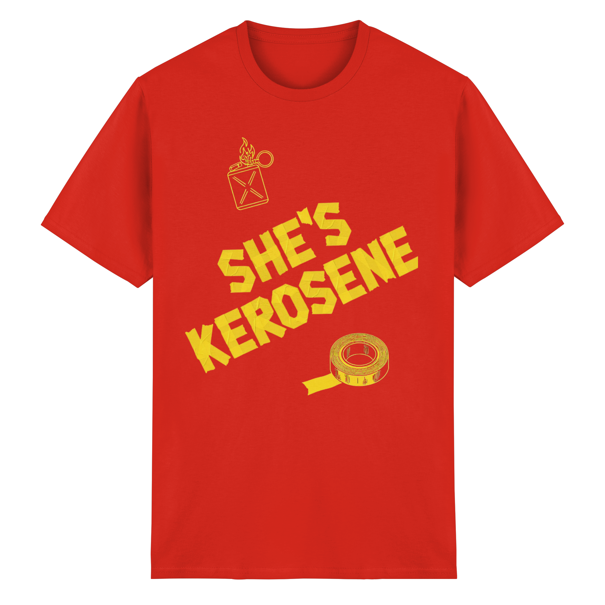 SHE's KEROSENE - Heavy Cotton T-Shirt