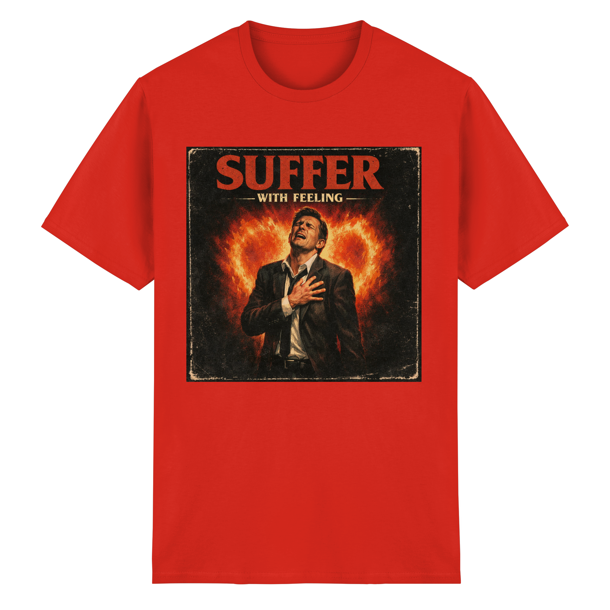 SUFFER WITH FEELING // GAFFA Statement Shirt - Heavy Cotton T-Shirt