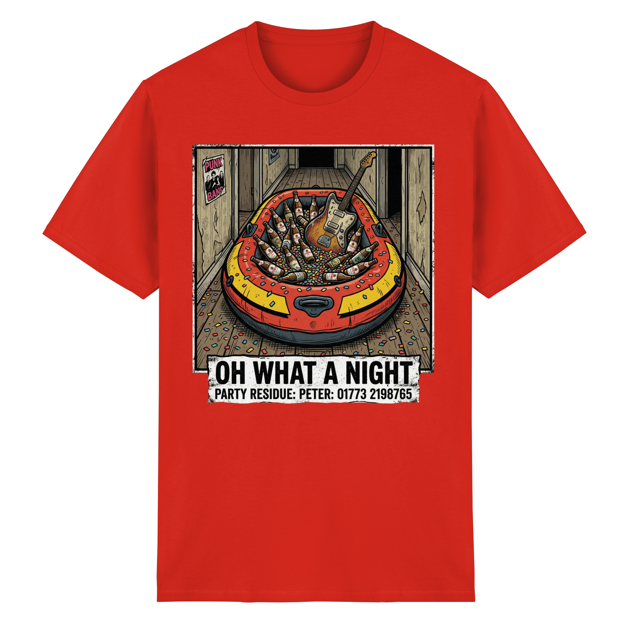 OH WHAT A NIGHT - Heavy Cotton T-Shirt