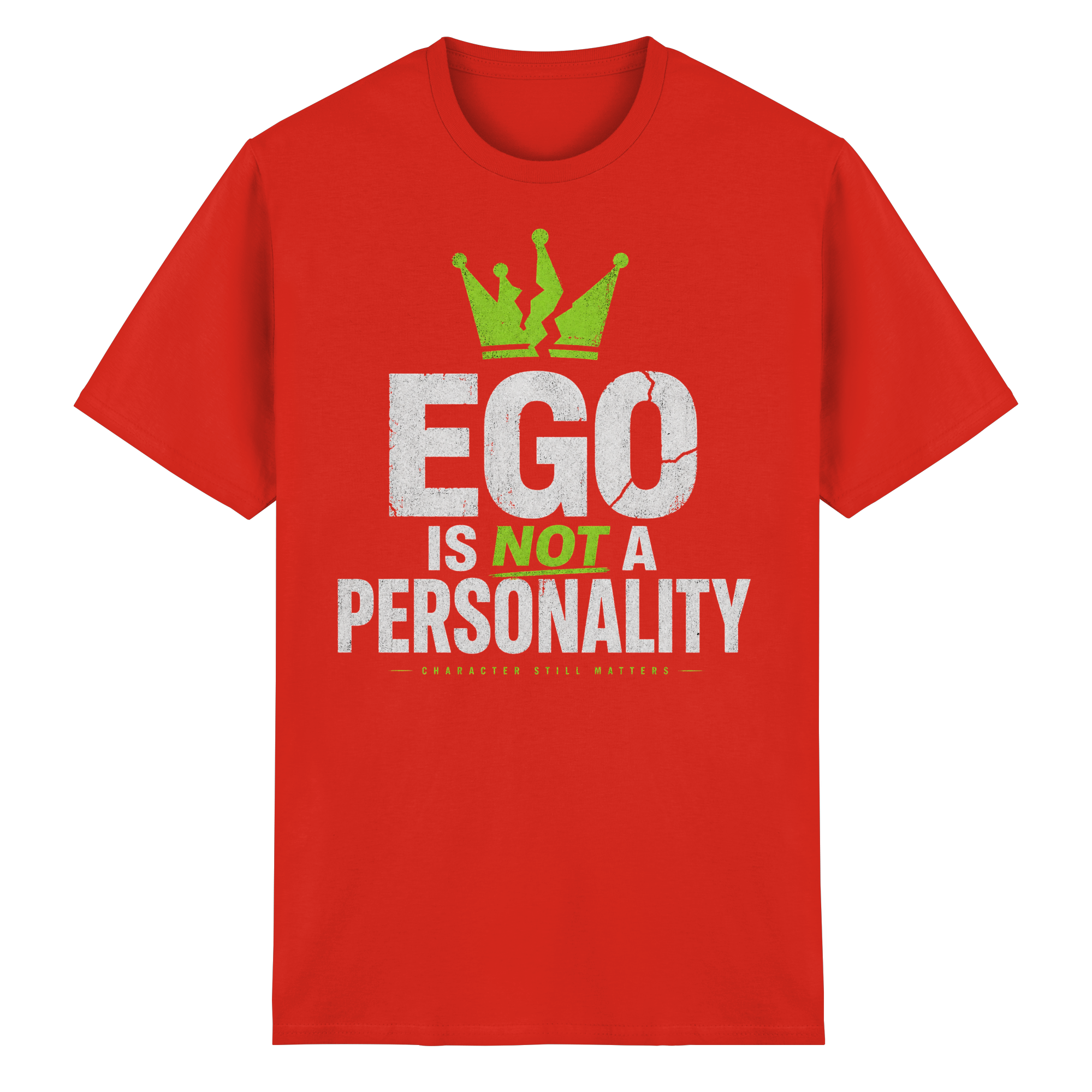 EGO IS NOT A PERSONALITY - Heavy Cotton T-Shirt