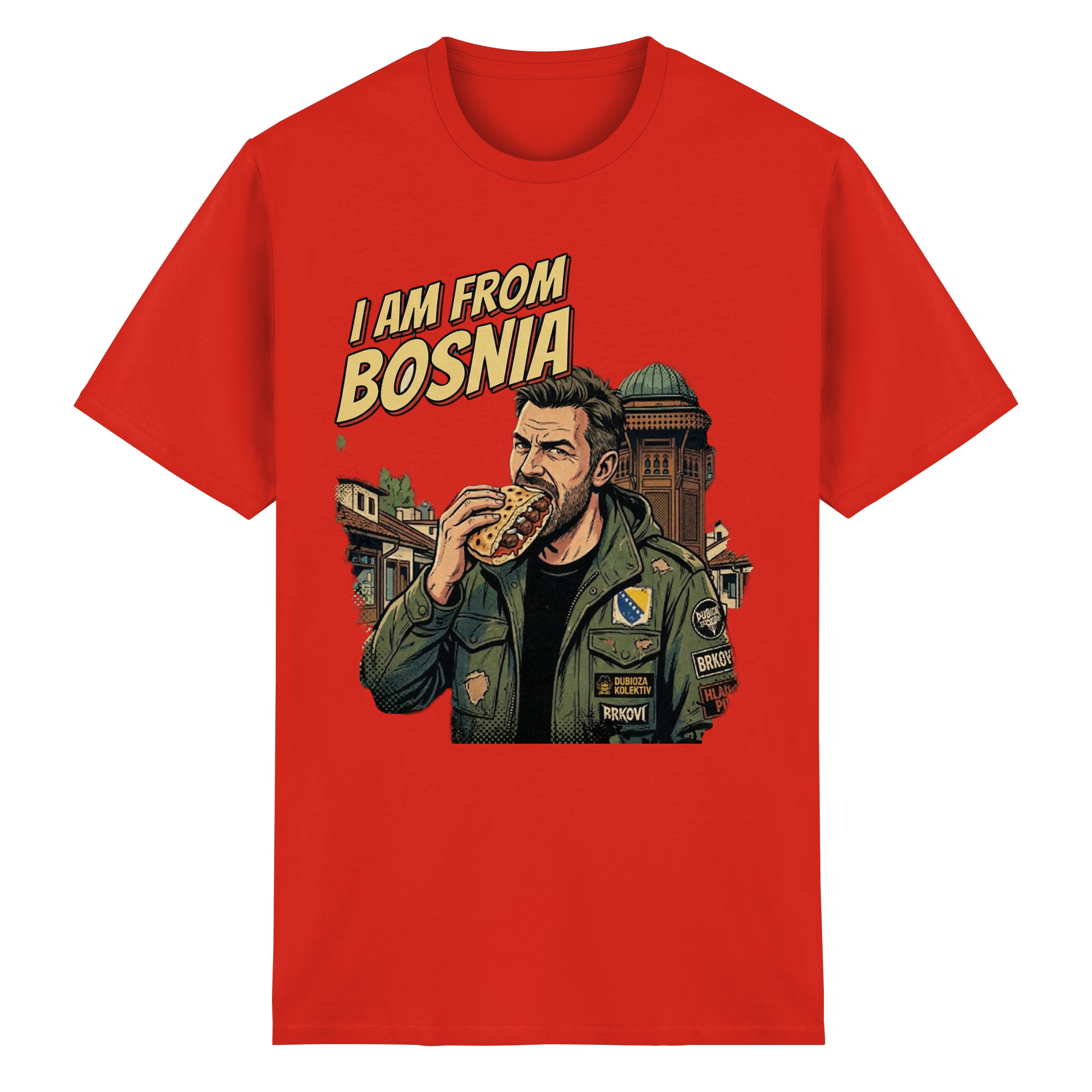 I'AM FROM BOSNIA - Heavy Cotton T-Shirt
