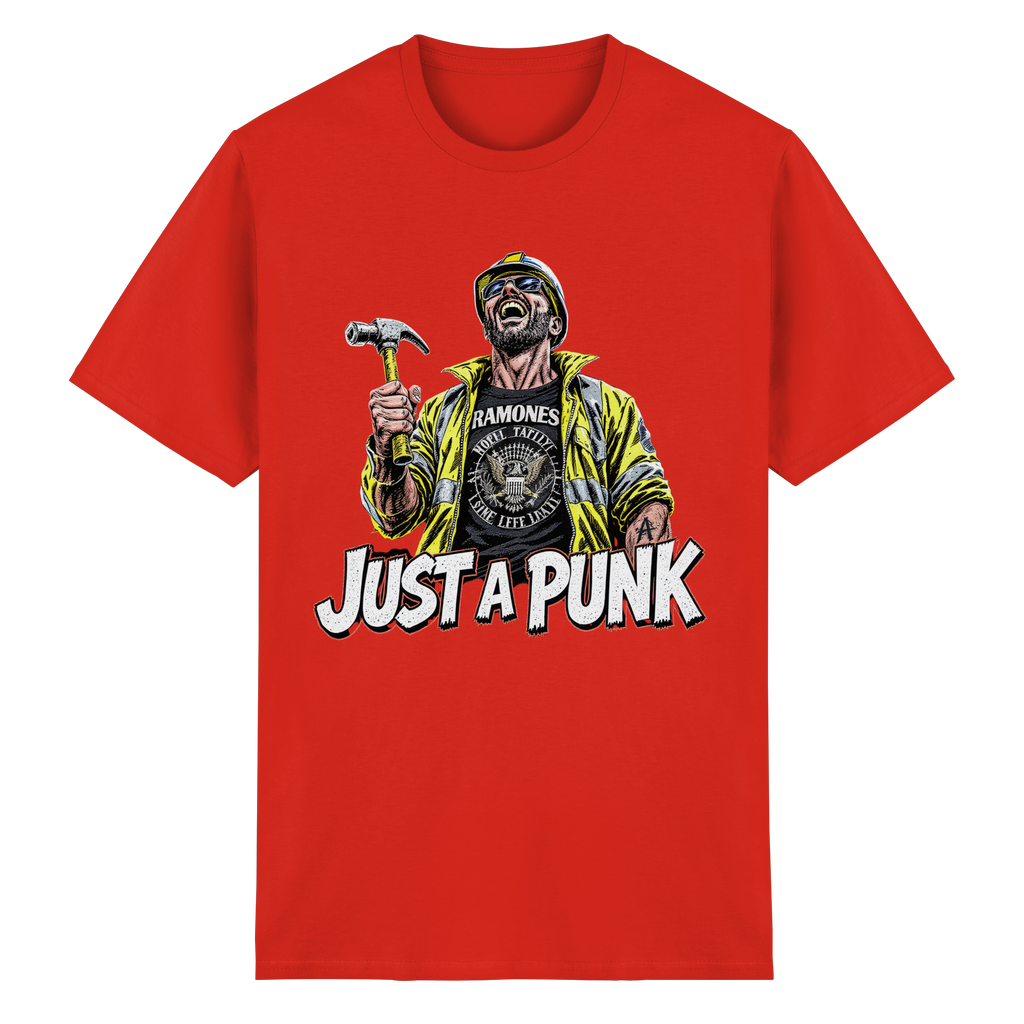 JUST A PUNK - Heavy Cotton T-Shirt