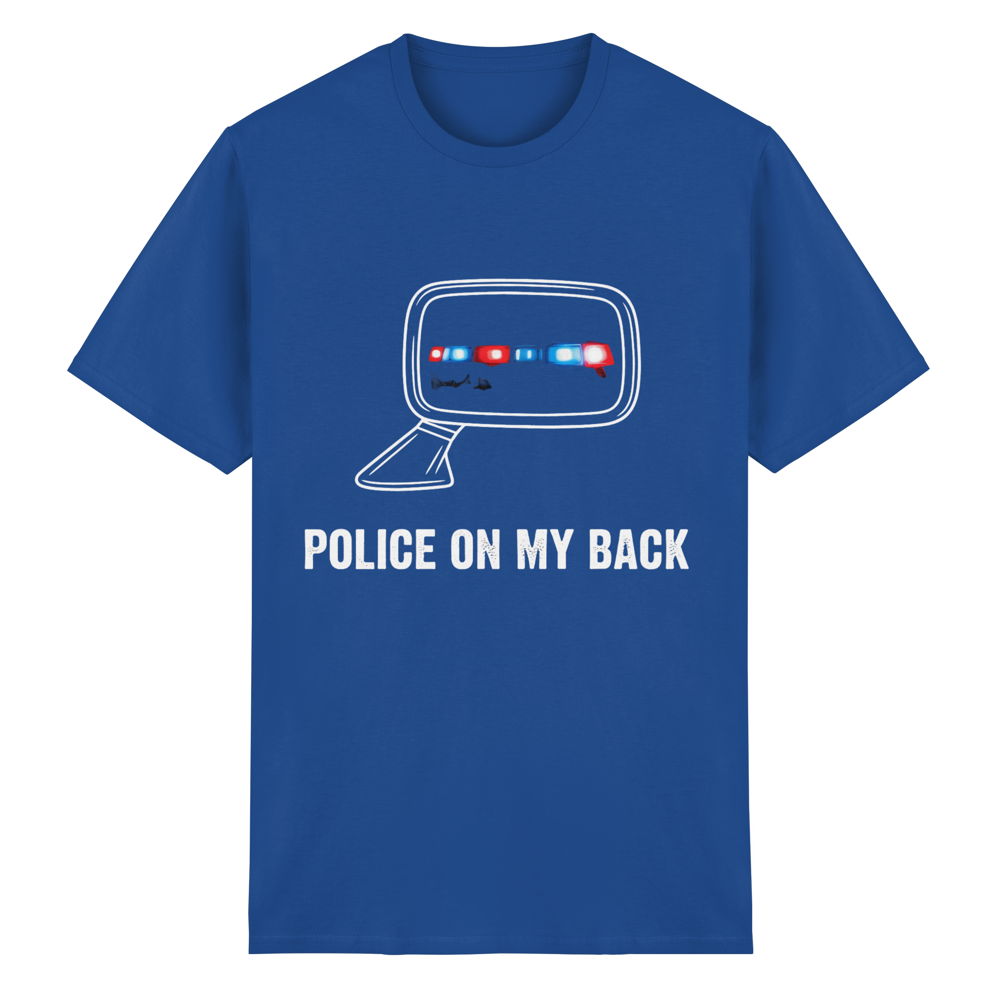 POLICE ON MY BACK - Heavy Cotton T-Shirt