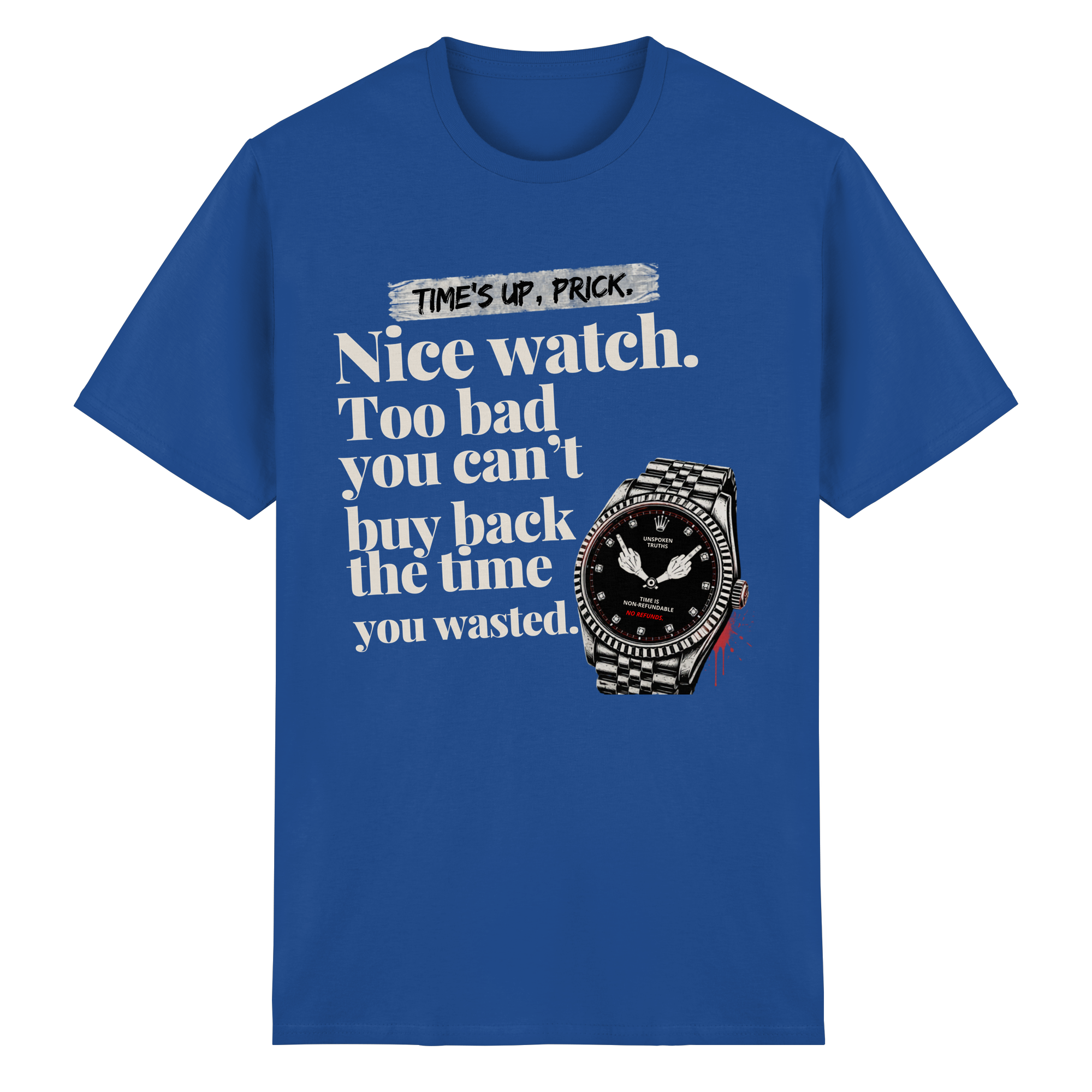 NICE WATCH, PRICK - Heavy Cotton T-Shirt