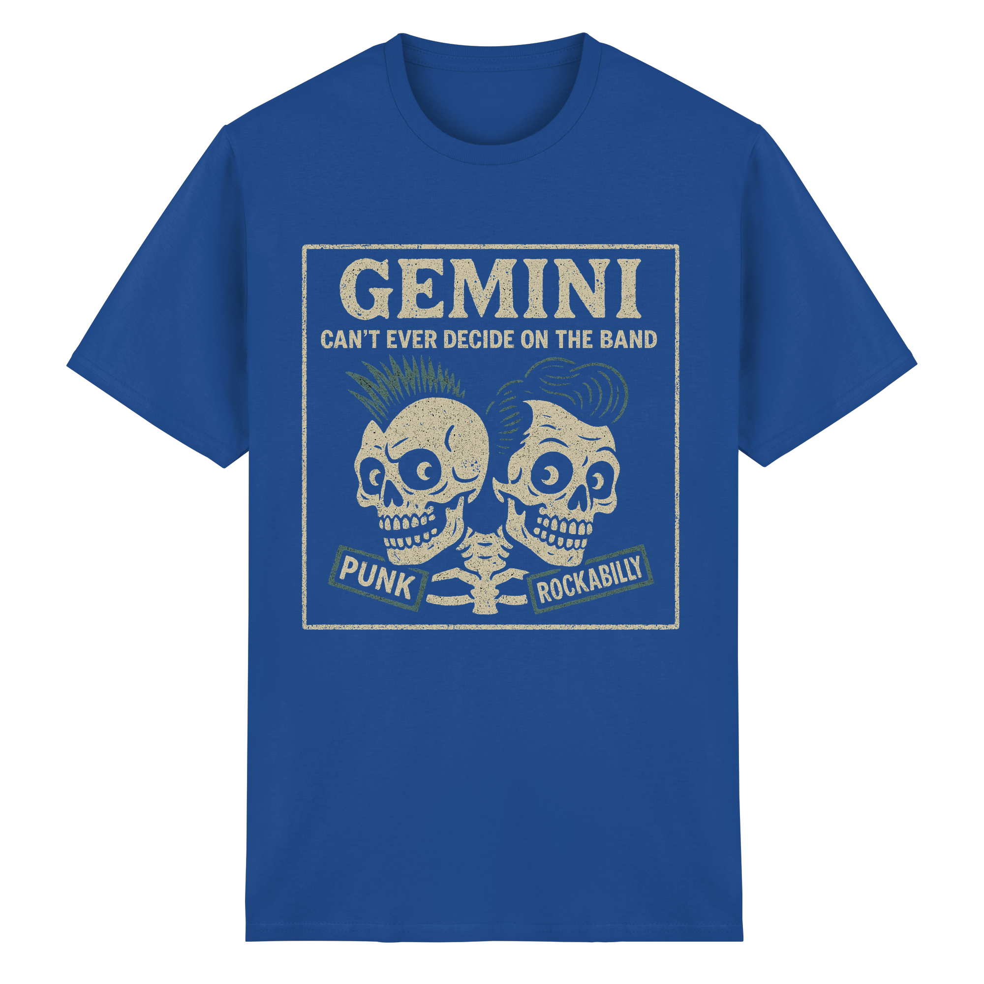 GEMINI PUNK - Heavy Cotton T-Shirt