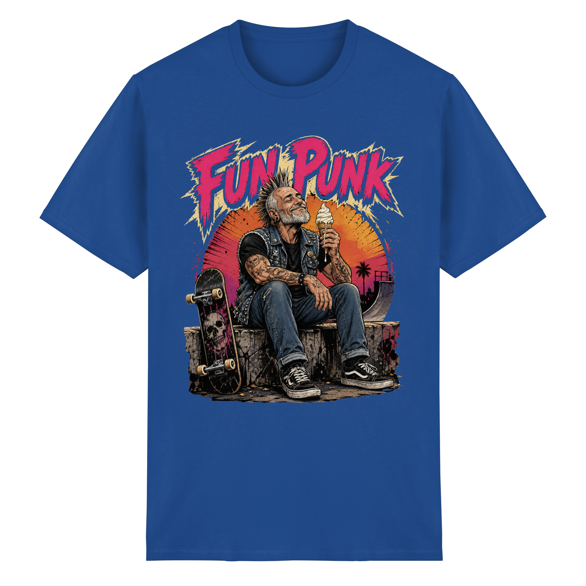 FUN PUNK ICECREAM - Heavy Cotton T-Shirt