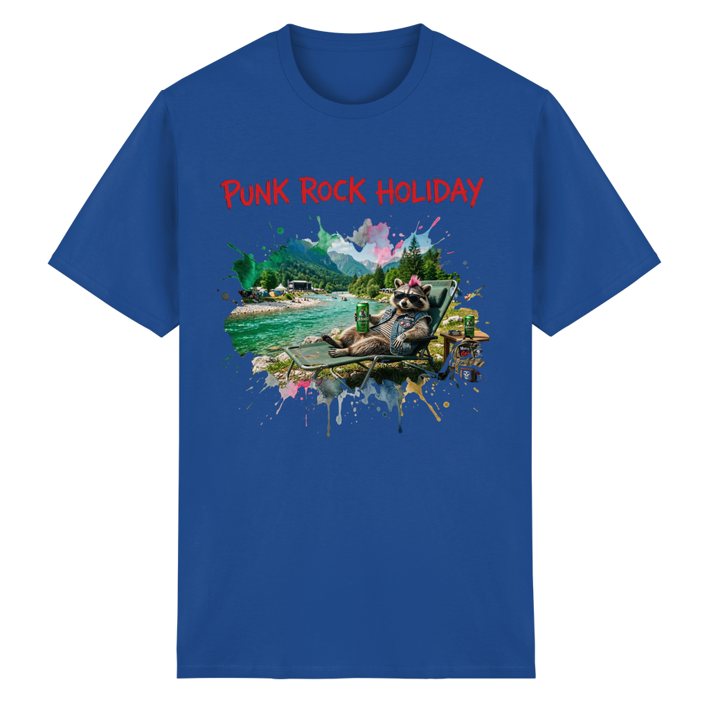 PUNK ROCK HOLIDAY - Lazy Rockoon - Heavy Cotton T-Shirt
