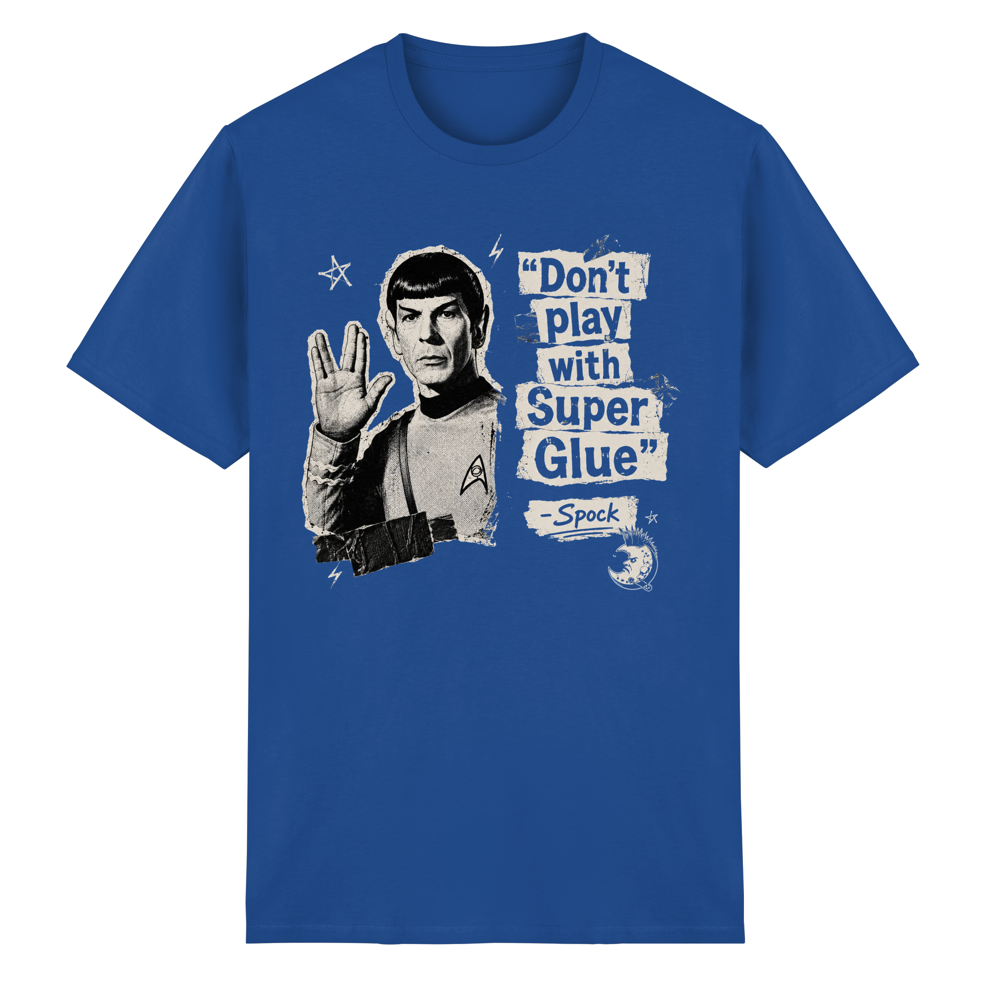 DON'T PLAY WITH SUPER GLUE - Heavy Cotton T-Shirt