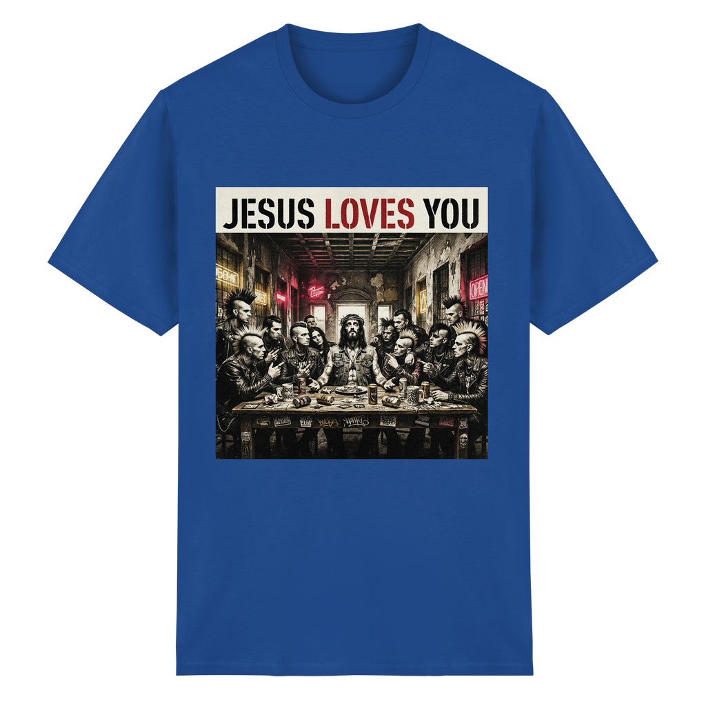 JESUS LOVES YOU - Heavy Cotton T-Shirt