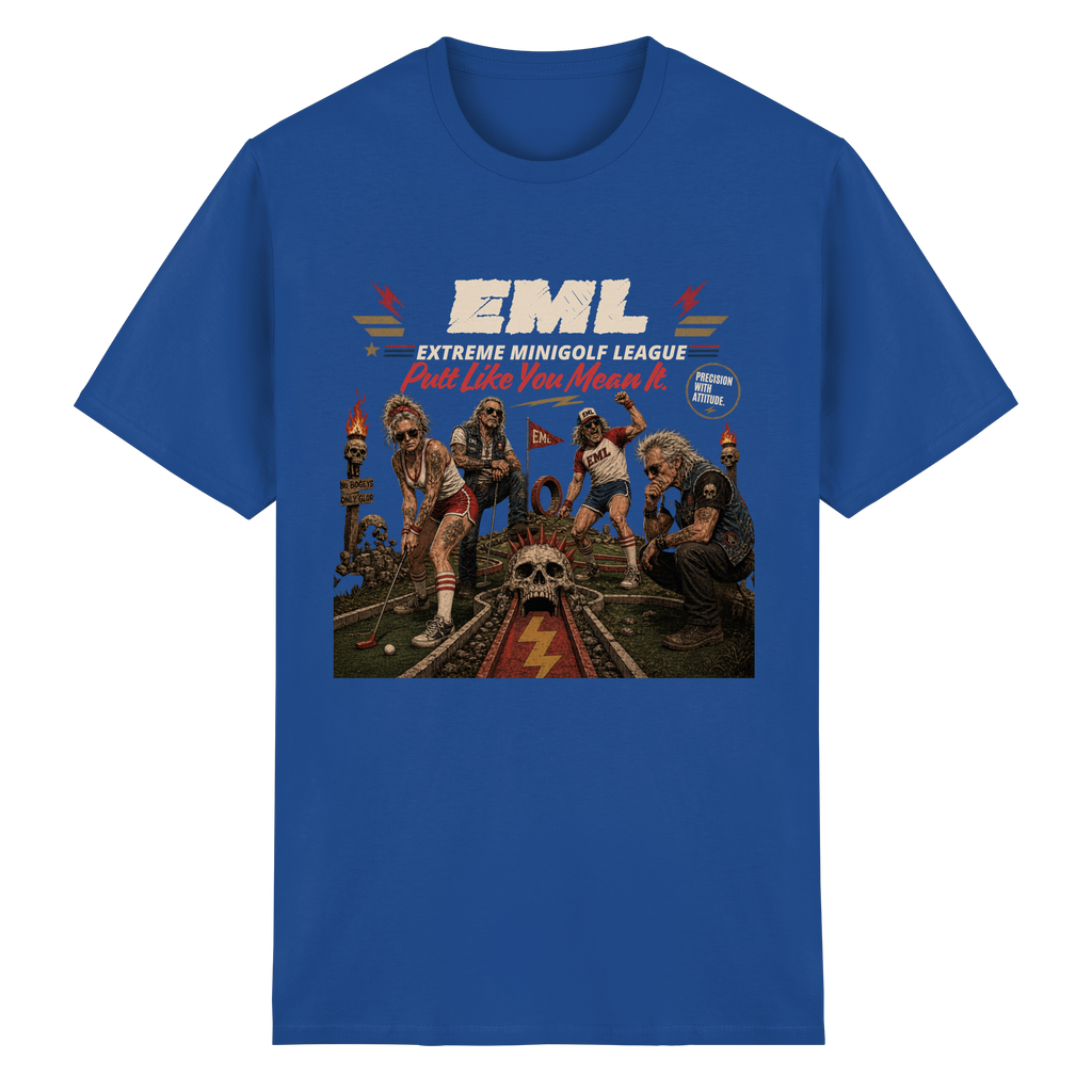 EXTREME MINIGOLF LEAGUE - Heavy Cotton T-Shirt