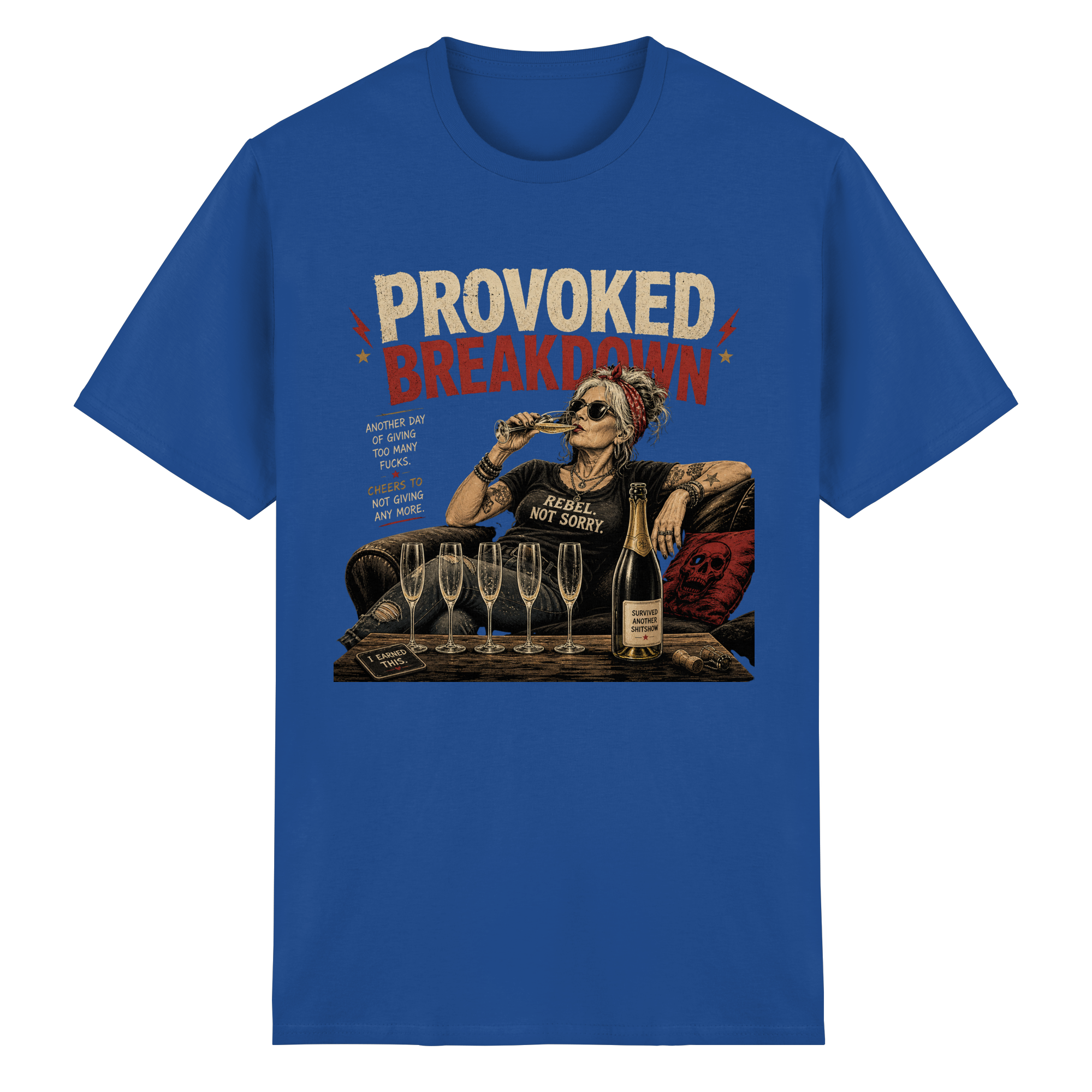 PROVOKED BREAKDOWN - Heavy Cotton T-Shirt