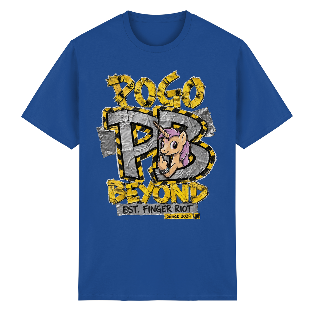 POGO BEYOND Yellow - Heavy Cotton T-Shirt