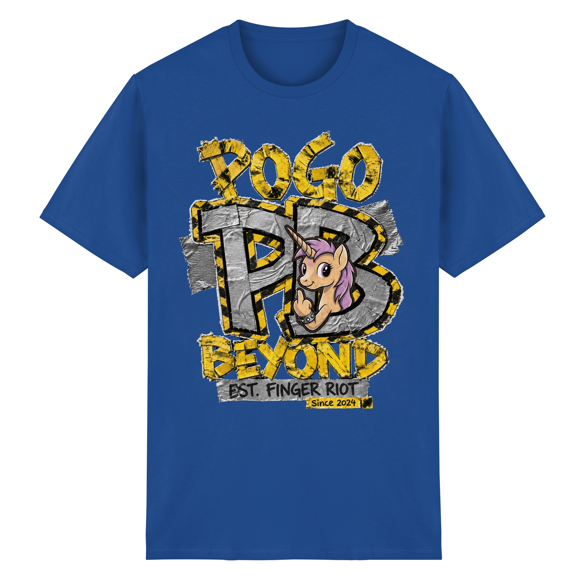 POGO BEYOND Yellow - Heavy Cotton T-Shirt
