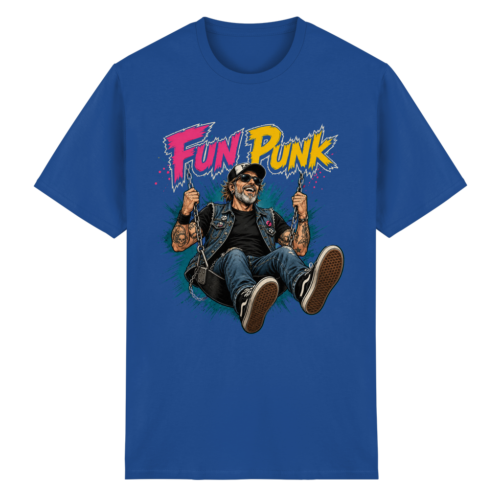 FUN PUNK SWING - Heavy Cotton T-Shirt