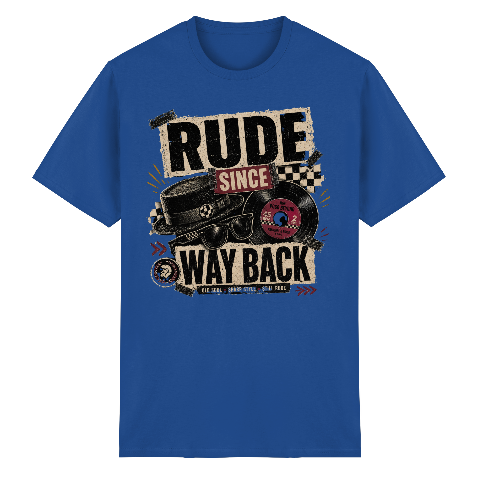 RUDE SINCE WAY BACK - Heavy Cotton T-Shirt