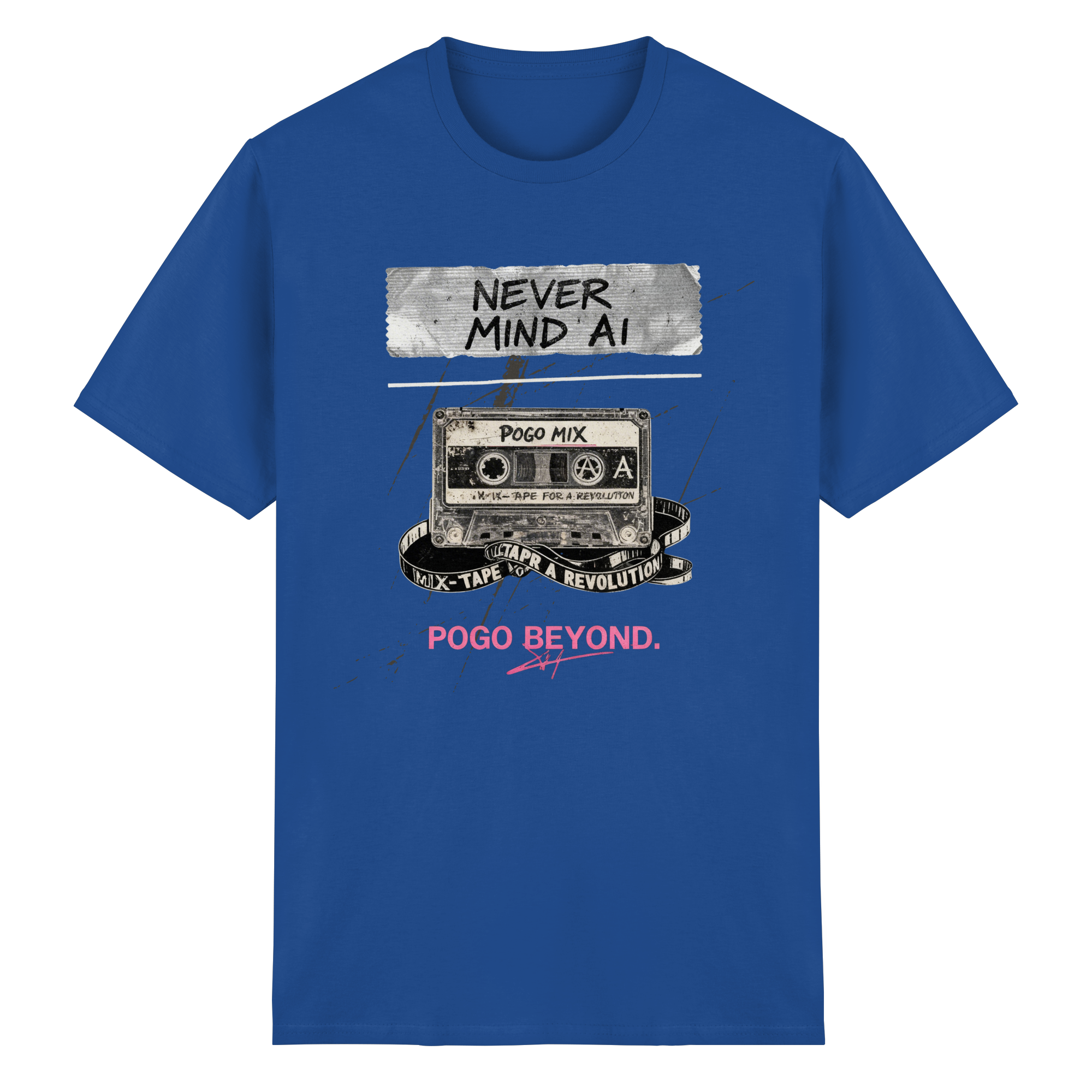 NEVER MIND AI - Heavy Cotton T-Shirt
