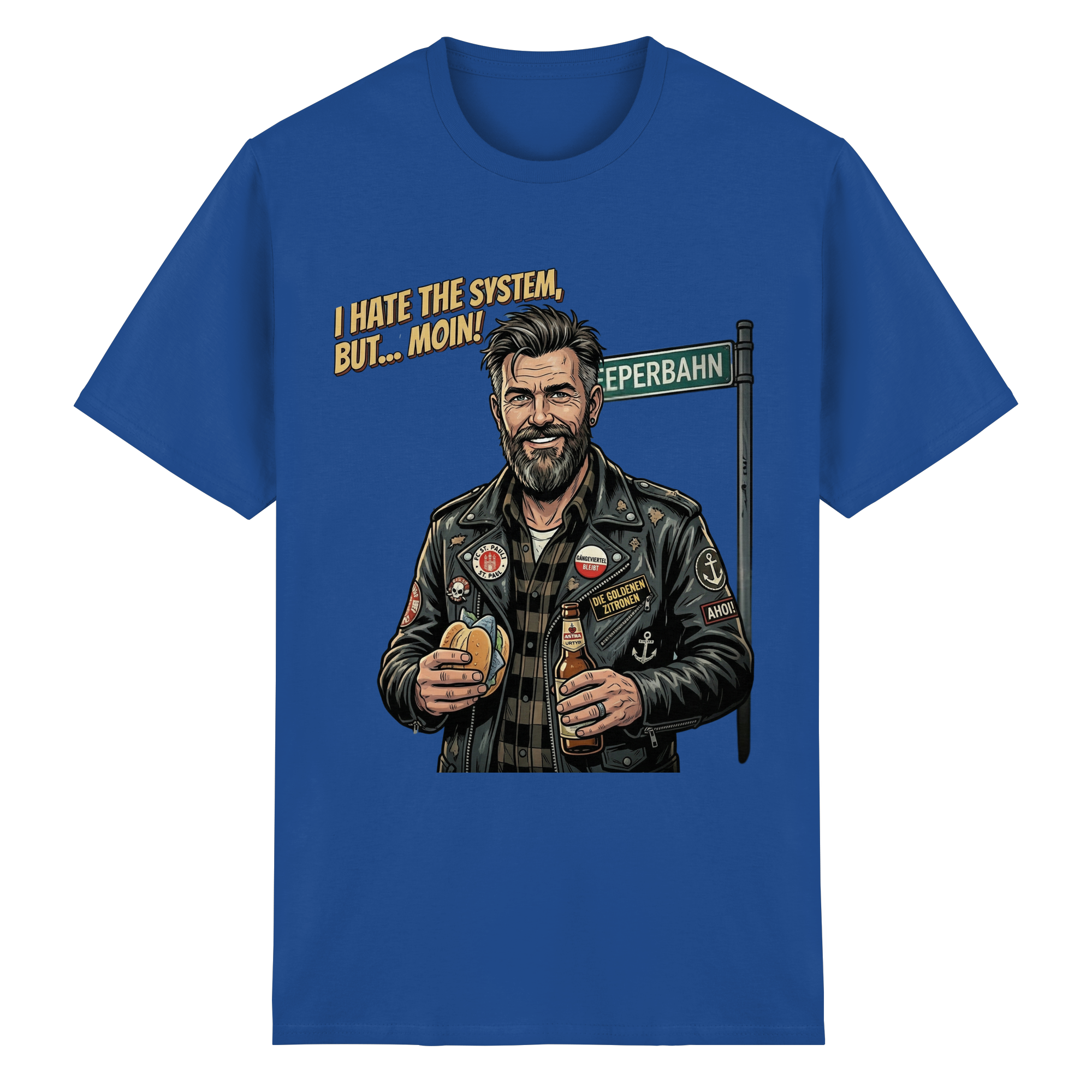 HAMBURG PUNK - MOIN - Heavy Cotton T-Shirt