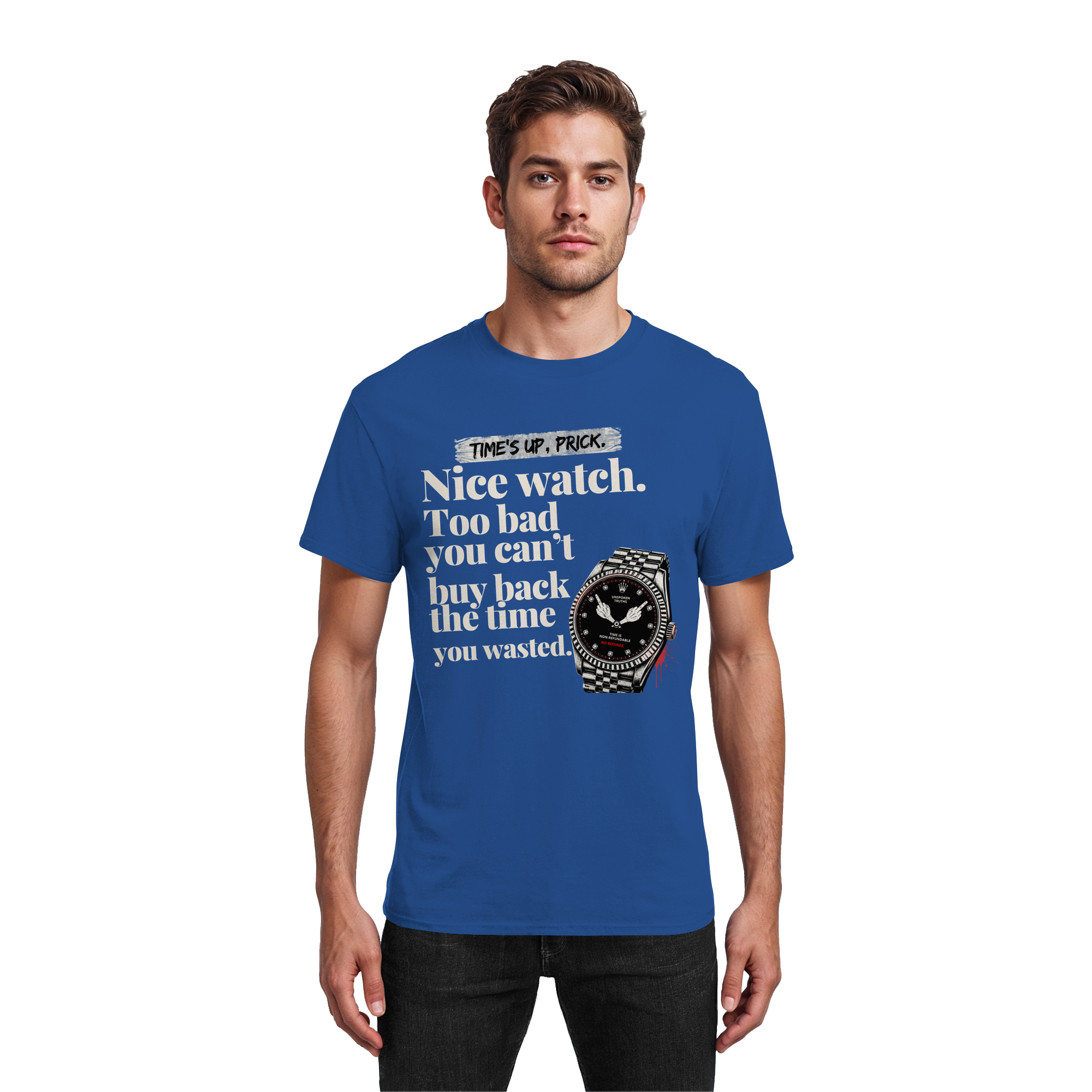 NICE WATCH, PRICK - Heavy Cotton T-Shirt