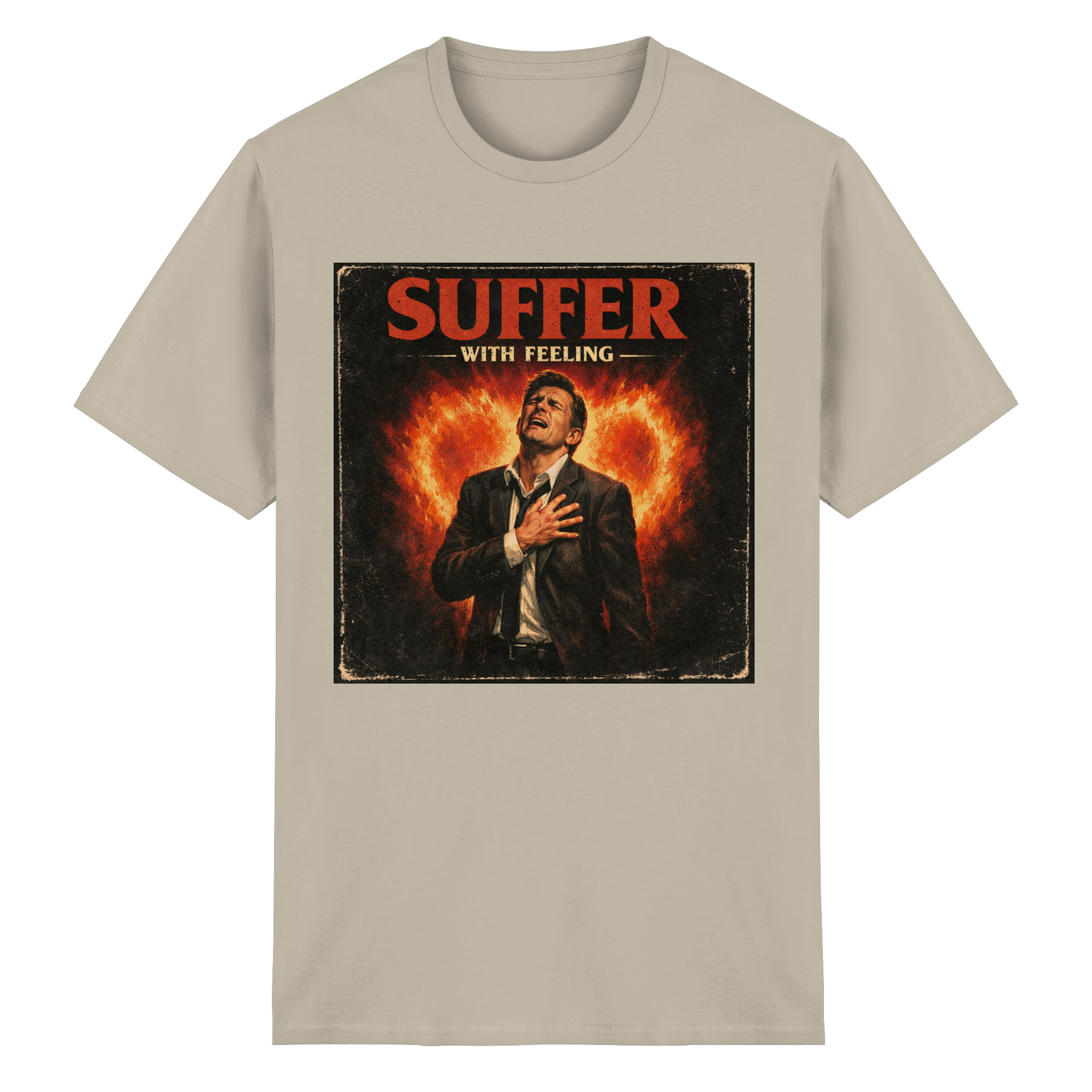 SUFFER WITH FEELING // GAFFA Statement Shirt - Heavy Cotton T-Shirt