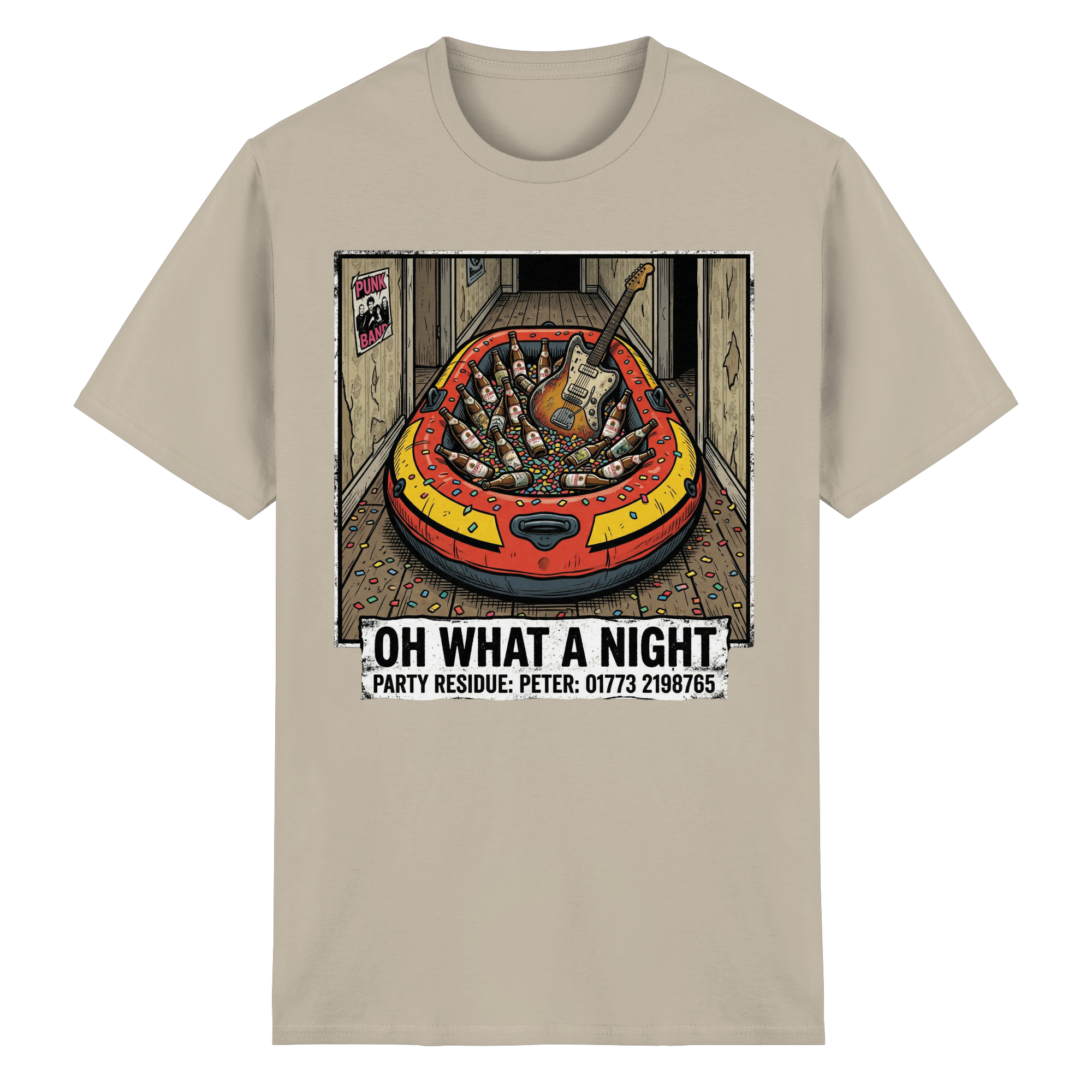OH WHAT A NIGHT - Heavy Cotton T-Shirt