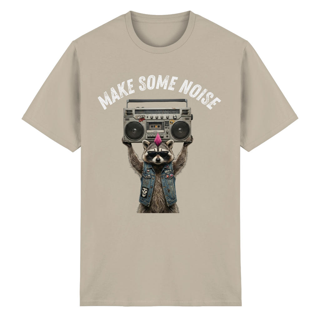 MAKE SOME NOISE - Heavy Cotton T-Shirt
