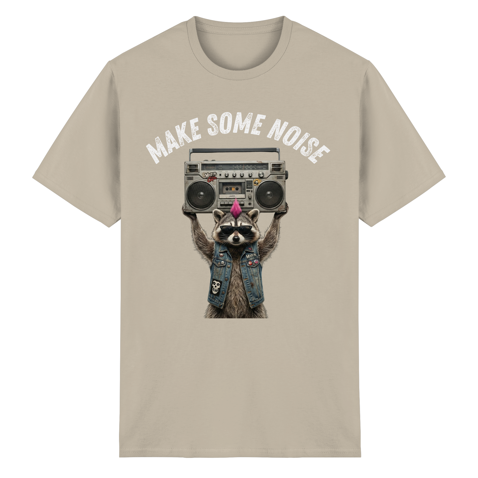 MAKE SOME NOISE - Heavy Cotton T-Shirt