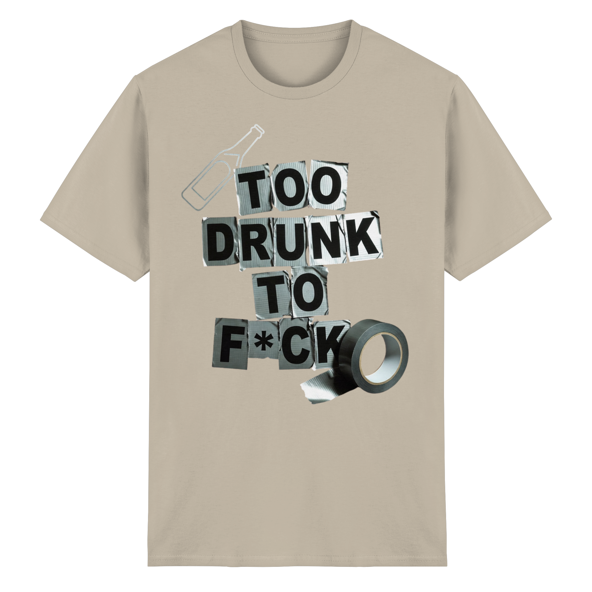TOO DRUNK... - Heavy Cotton T-Shirt