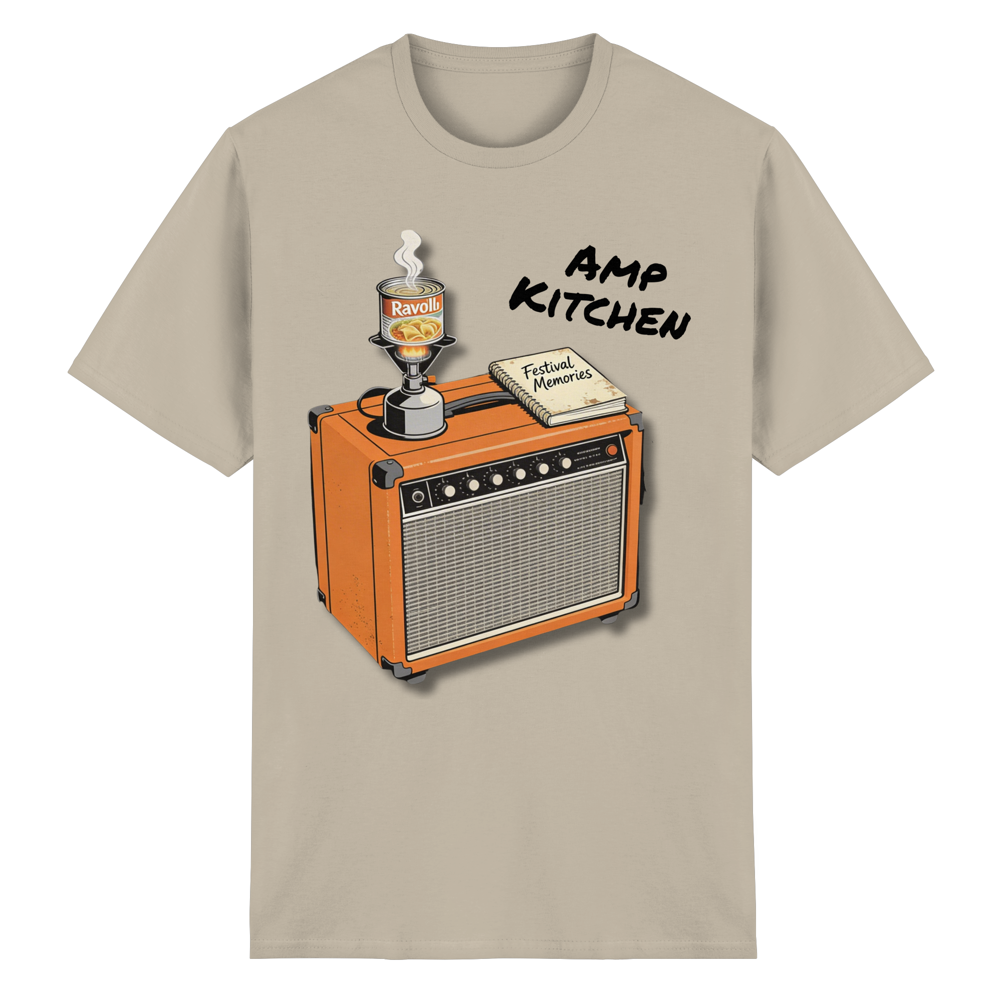 AMP KITCHEN - Heavy Cotton T-Shirt