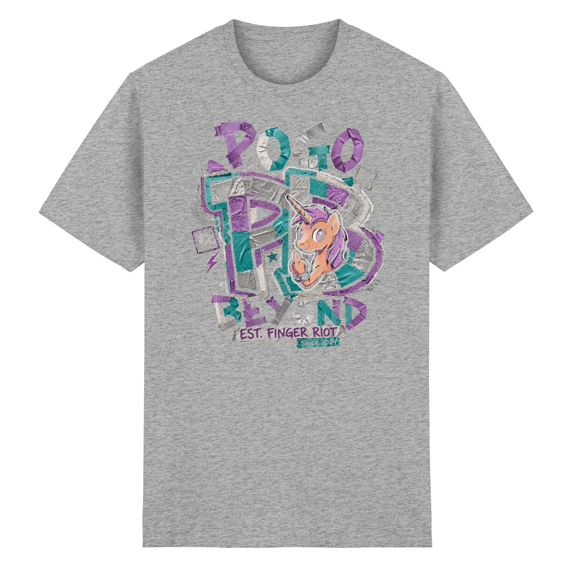 POGO BEYOND - Colour  - Heavy Cotton T-Shirt