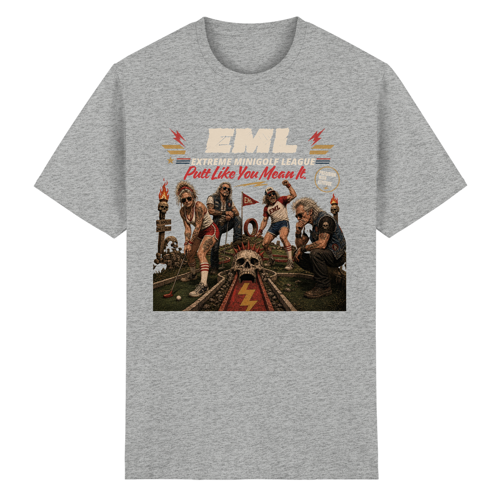 EXTREME MINIGOLF LEAGUE - Heavy Cotton T-Shirt